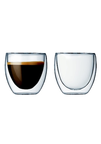 Bodum Espressoglas »Pavina 0.8 dl«, (2 tlg.) kaufen