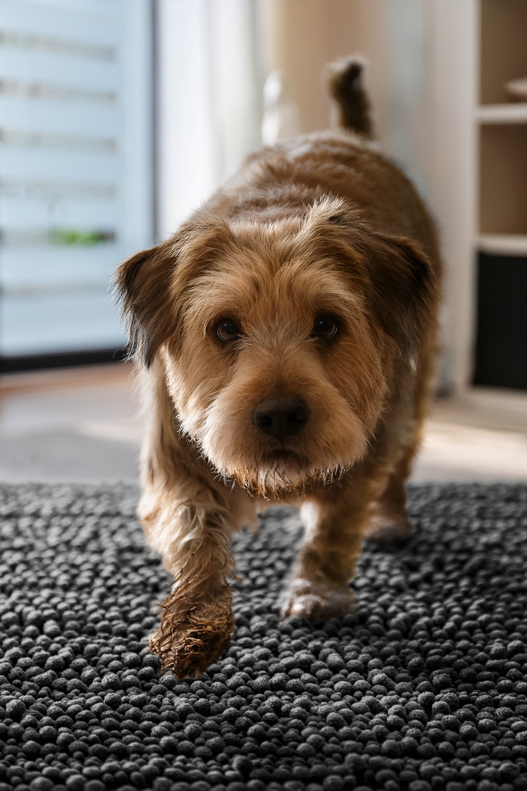 Wecon home Tapis »Cooper« Rectangulaire 22 mm Höhe Haustierteppich, rutschfest, waschbar, weicher Chenille Teppich