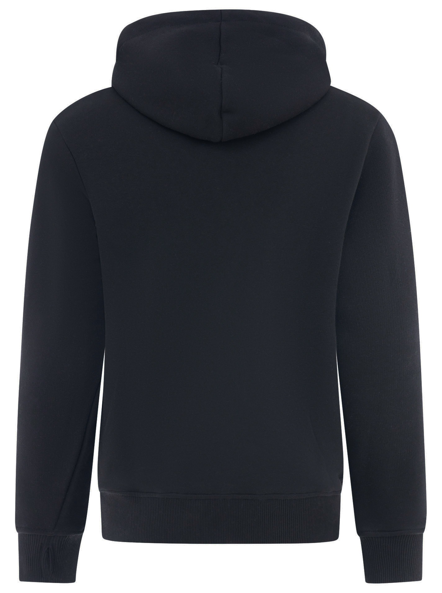Zwillingsherz Hoodie »"Wild Free"«, gestickter Leopard, Statement Schriftzug, Kapuze
