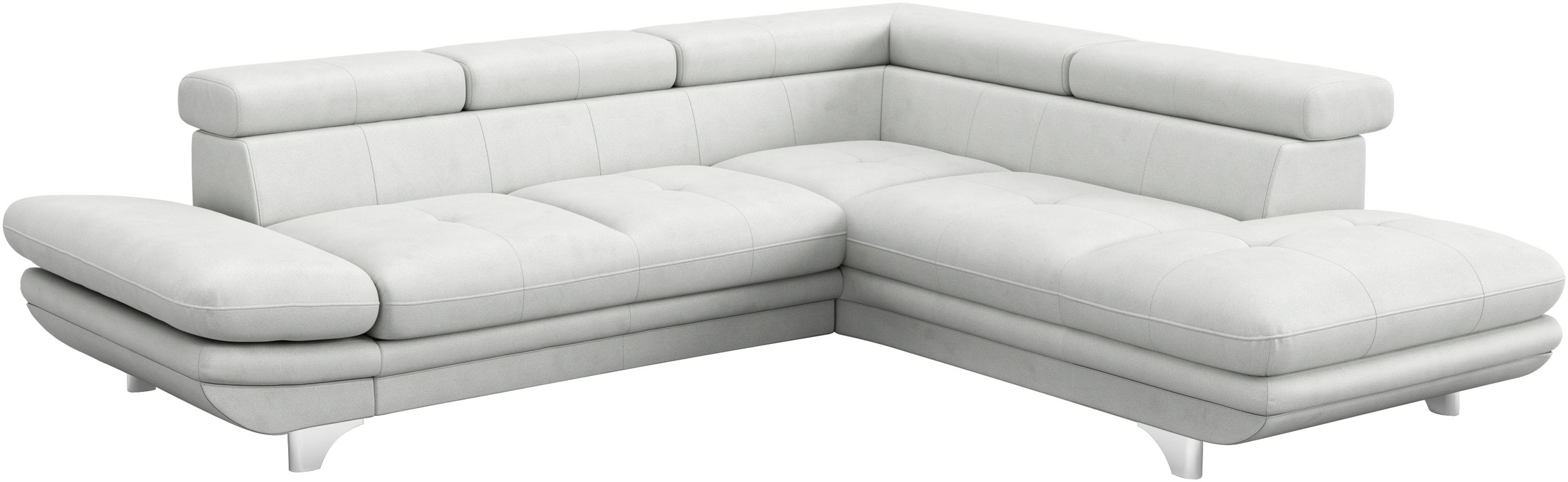 COTTA Ecksofa »Enterprise L-Form« mit Arm- & Kopfteilverstellung, wahlweise mit Bettfunktion