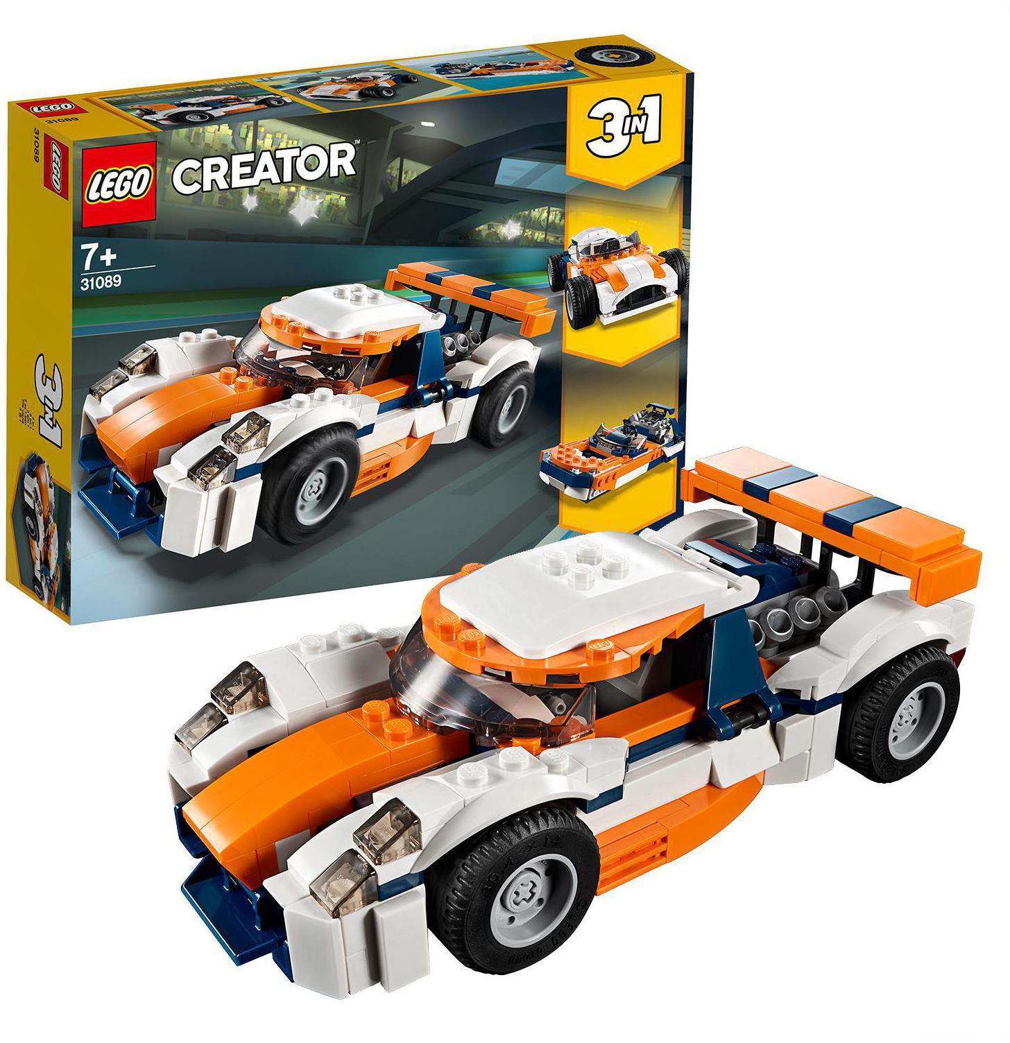 Image of LEGO® Konstruktionsspielsteine »Rennwagen (31089), LEGO® Creator 3in1«, (221 St.), Made in Europe bei Ackermann Versand Schweiz