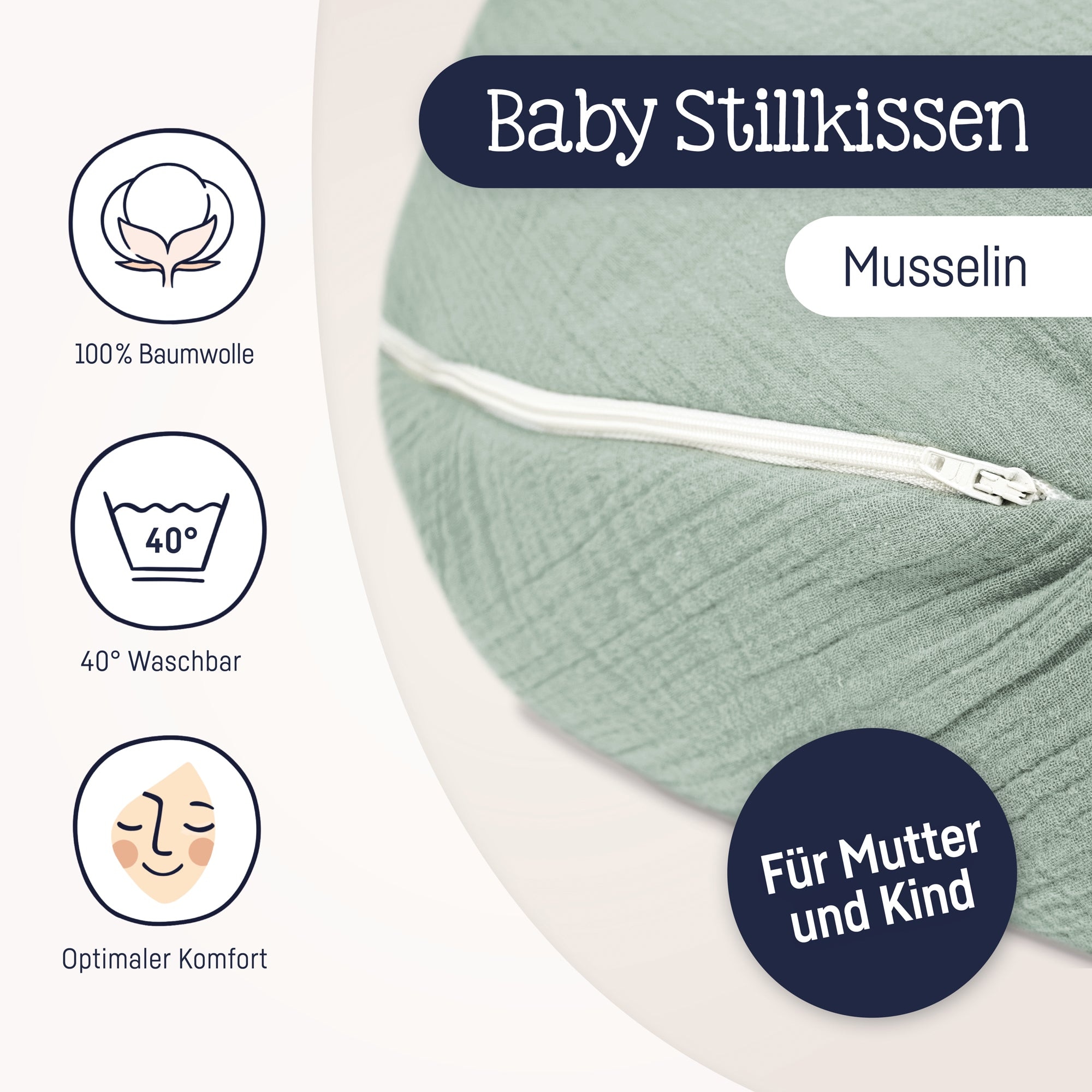 Julius Zöllner Stillkissen »grün«