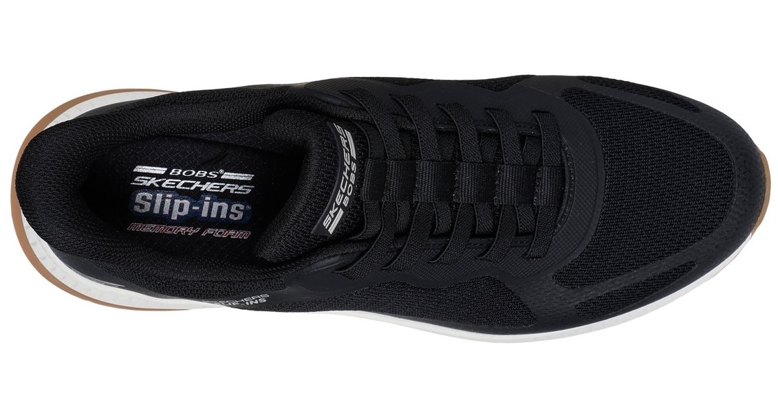 Skechers Baskets slip-on »BOBS SQUAD 4«  Trainingsschuh, Sneaker, Schnürschuh zum einfachen reinschlupfen