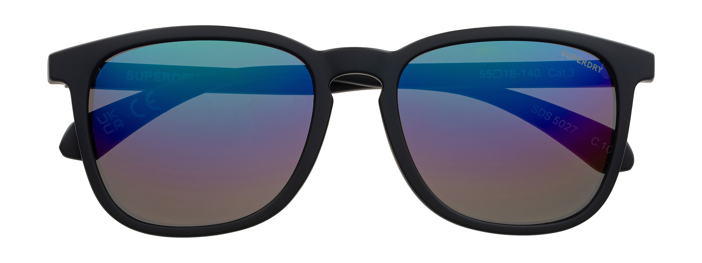 Superdry Lunettes de soleil »Modell 996087« Vollrand, verspiegelte Gläser, Markenlogo am Bügel