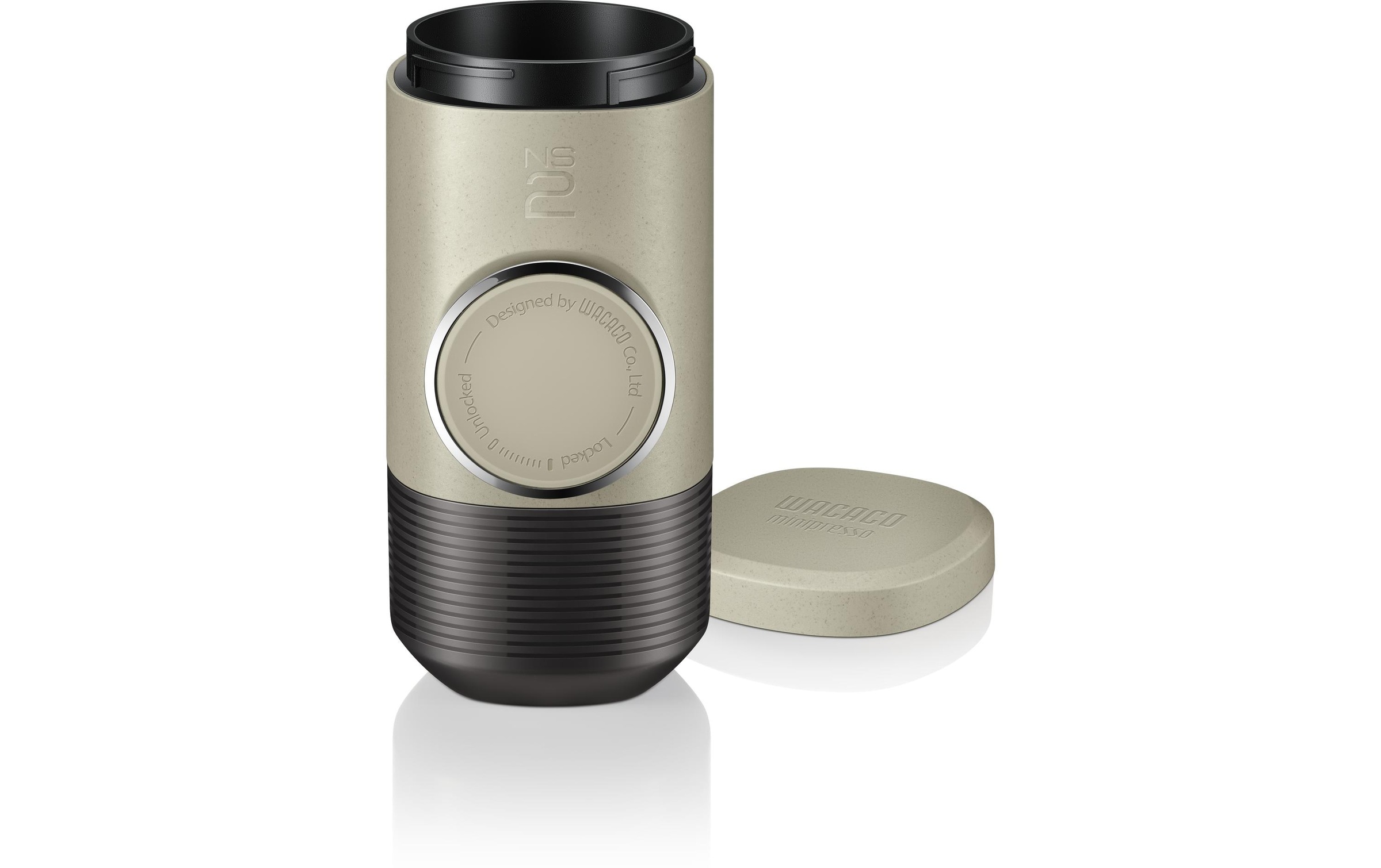 Wacaco Reisekaffeemaschine »Minipresso NS2 Nespresso Kapseln« Material: Edelstahl, Silikon