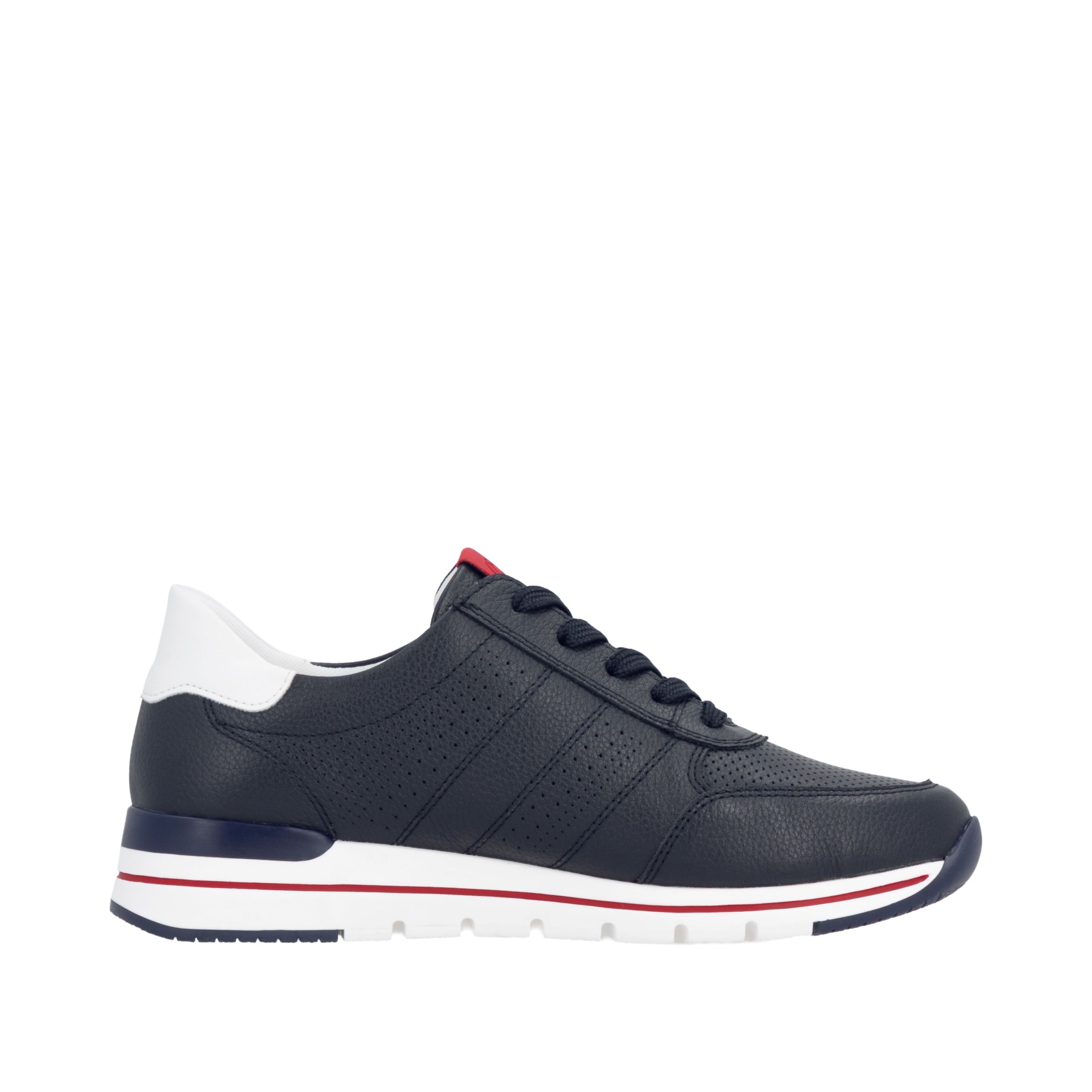 Remonte Keilsneaker  mit gepolstertem Fussbett, Freizeitschuh, Halbschuh, Schnürschuh