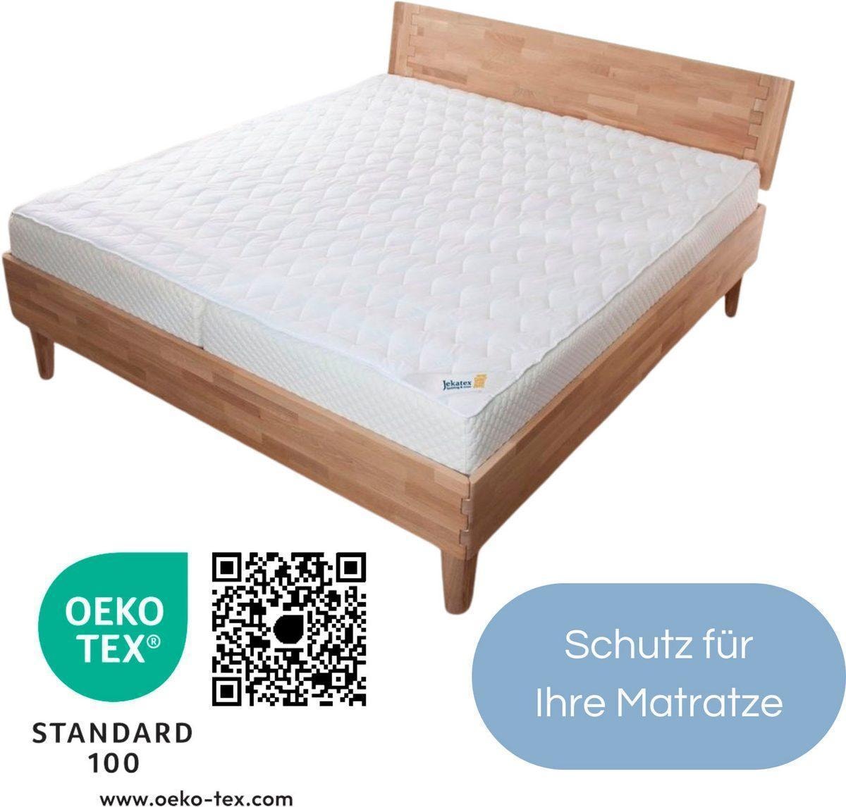 Image of Jekatex Matratzenauflage "Aloe Vera" Auflage 90x200 cm für Matratze mit Aloe Vera veredelt.