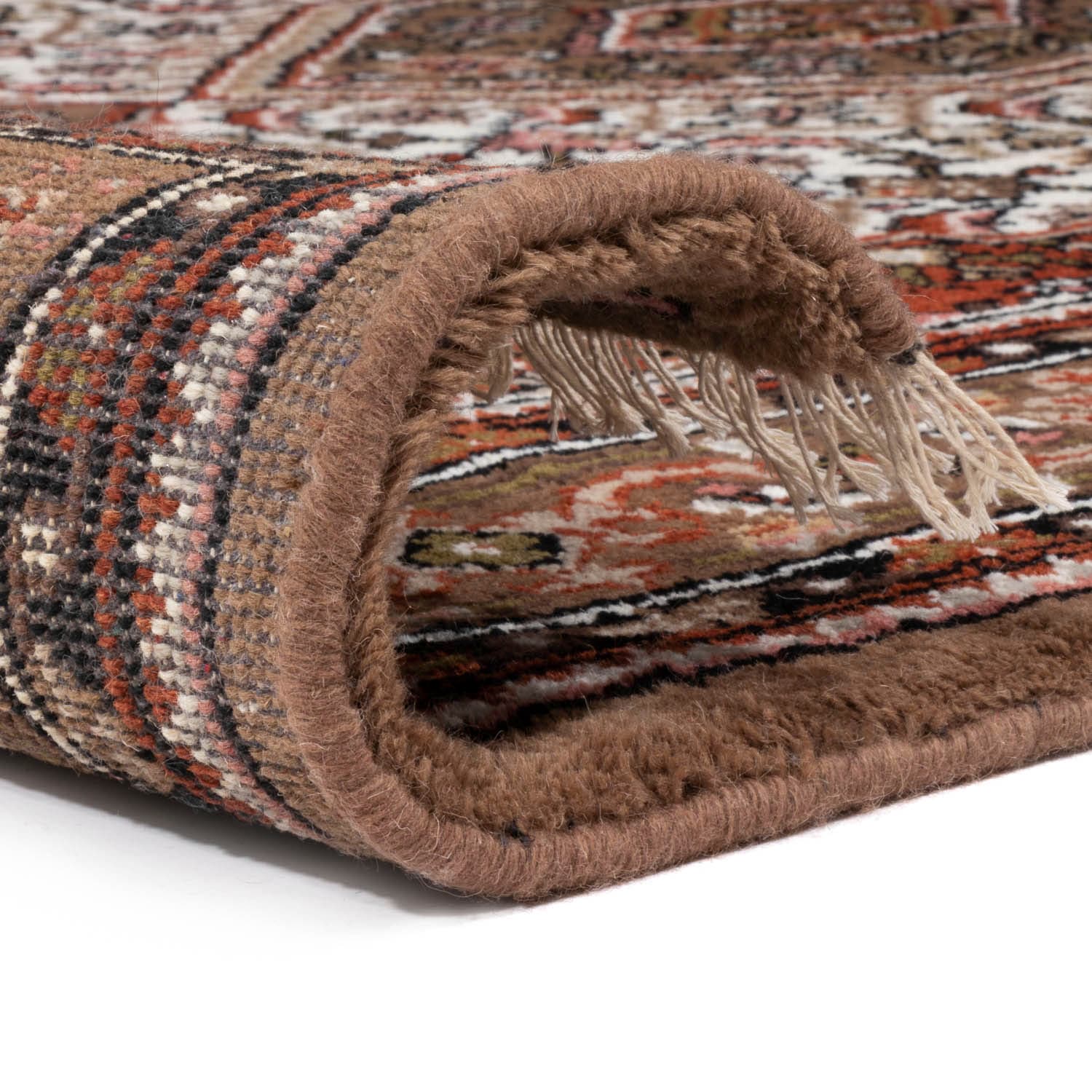 morgenland Orientteppich »Orientteppich - Bidjar - Indus - Bombay - läufer«,  rechteckig, handgeknüpft sans frais de livraison sur | Kurzflor-Teppiche