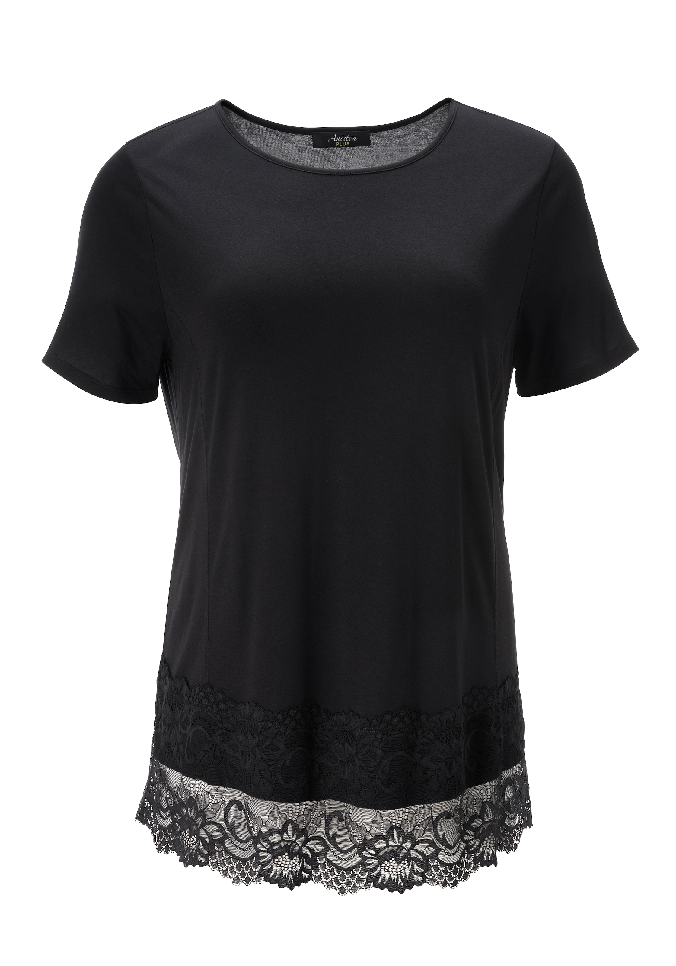 Aniston PLUS Chemise en dentelle avec pointe tendance à l'ourlet - NOUVELLE COLLECTION