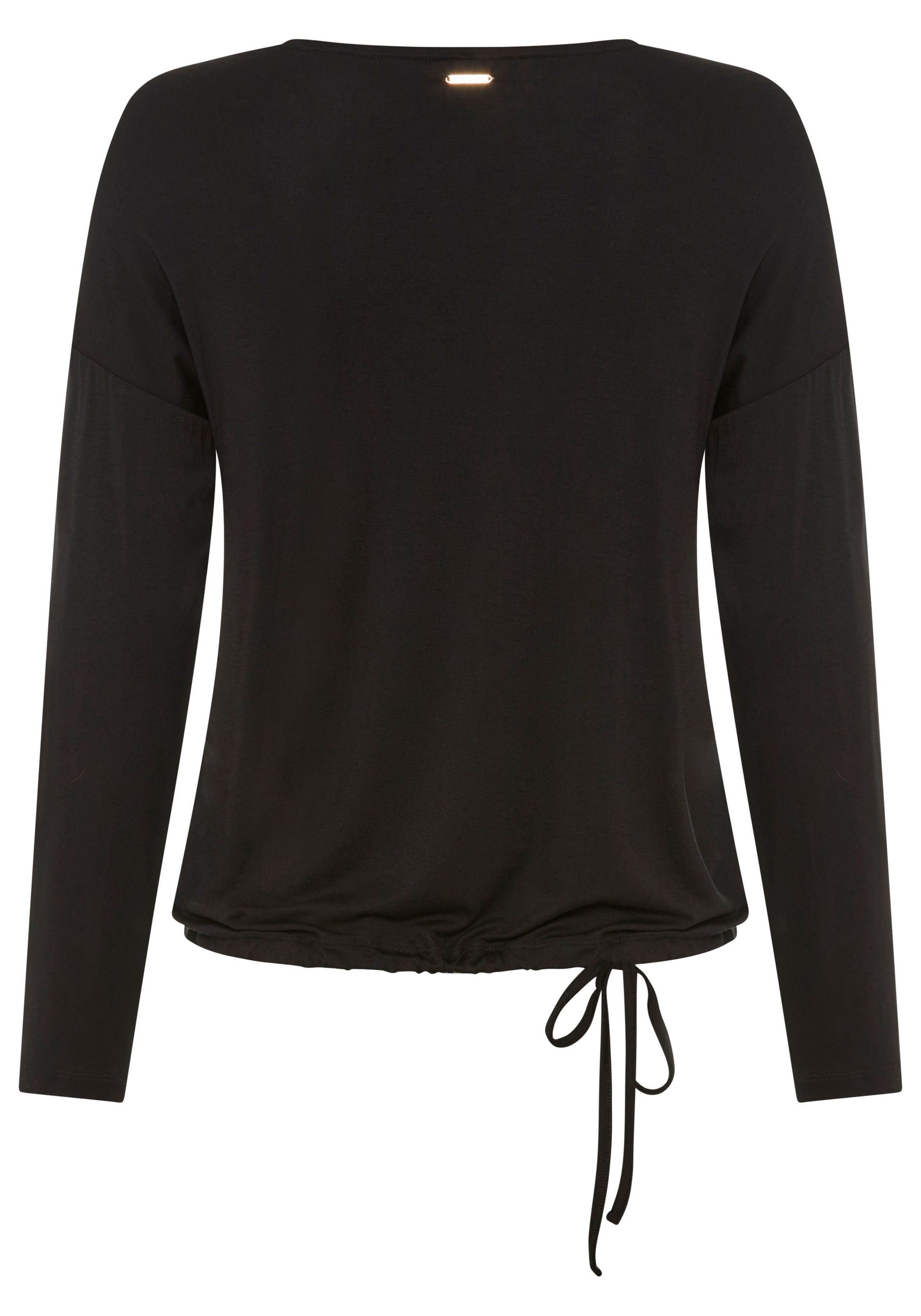 Laura Scott Longsleeve, mit grafischem Folien-Druck - NEUE KOLLEKTION