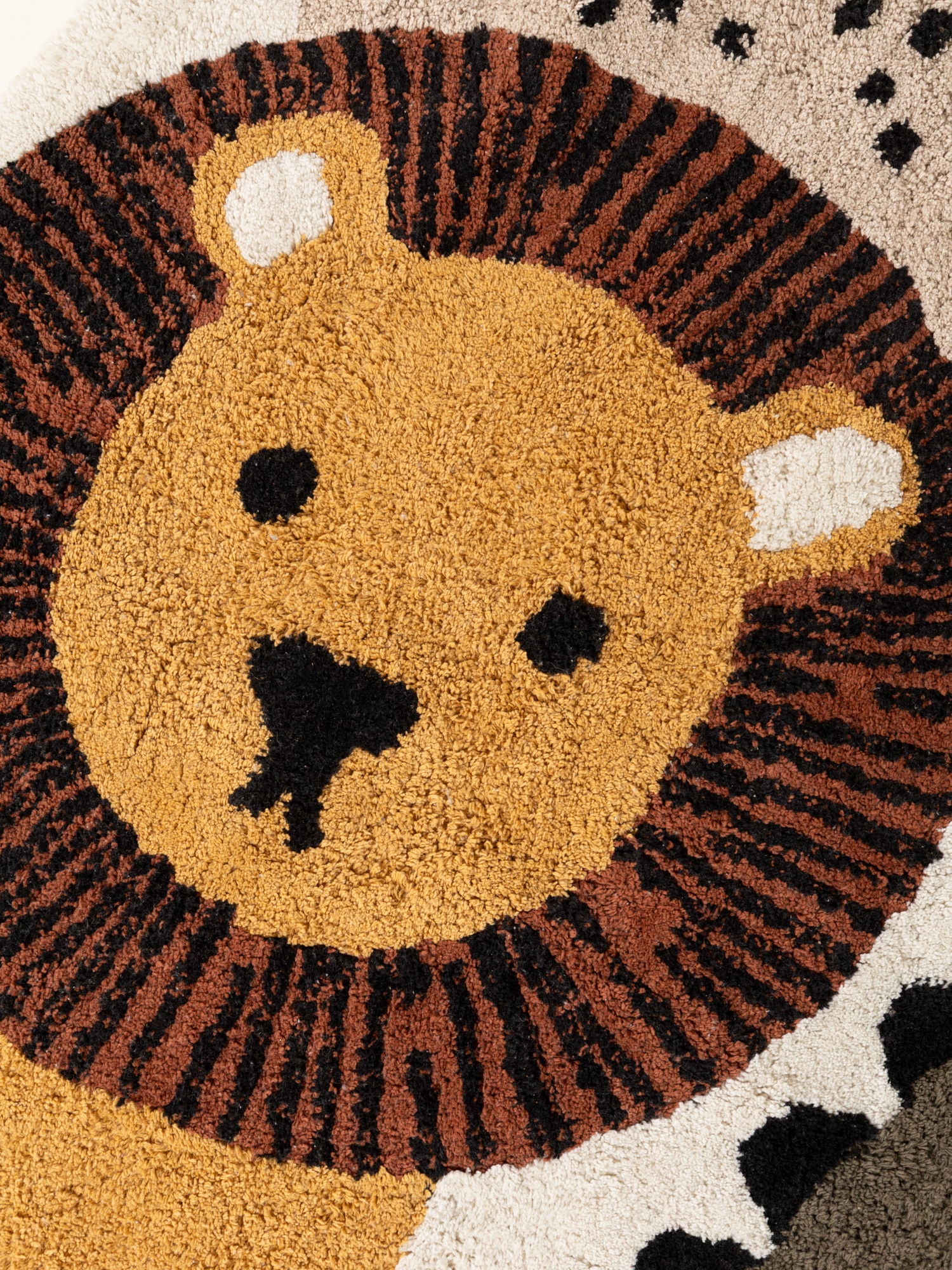 HANSE Home Tapis pour enfants »Zoey« Rectangulaire 10 mm Höhe lavable, fait main, doux, antidérapant, tapis de jeu pour chambre d'enfant