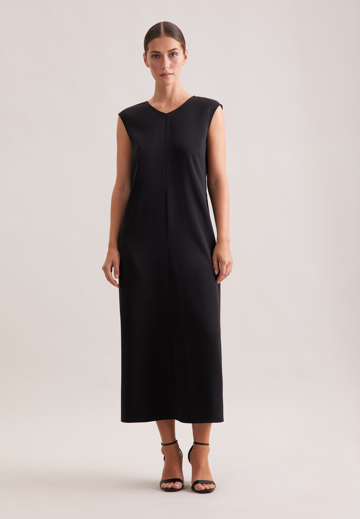 Image of seidensticker Blusenkleid Ohne Arm V-Neck Uni