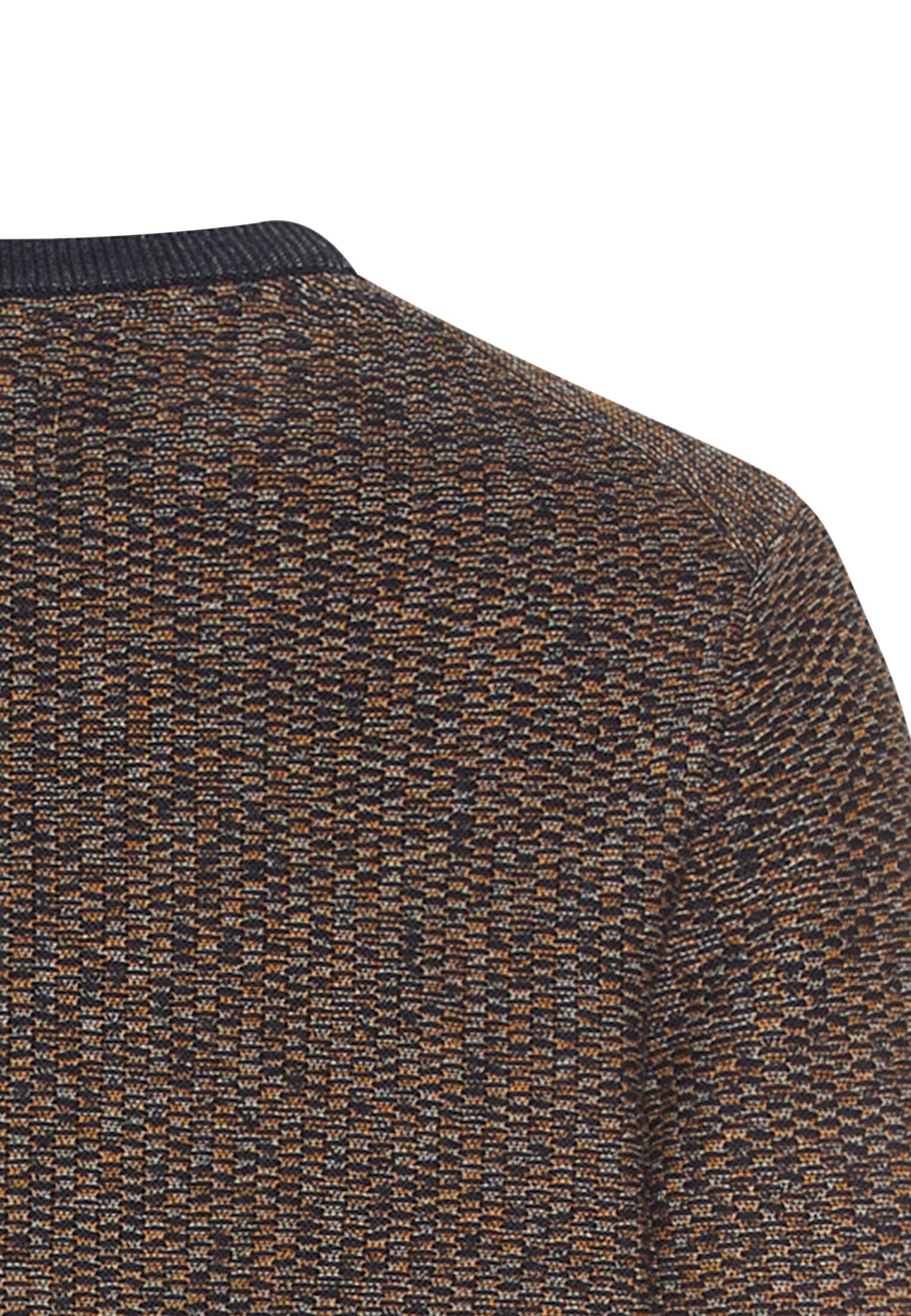 camel active Pull en tricot mit strukturierter Oberfläche