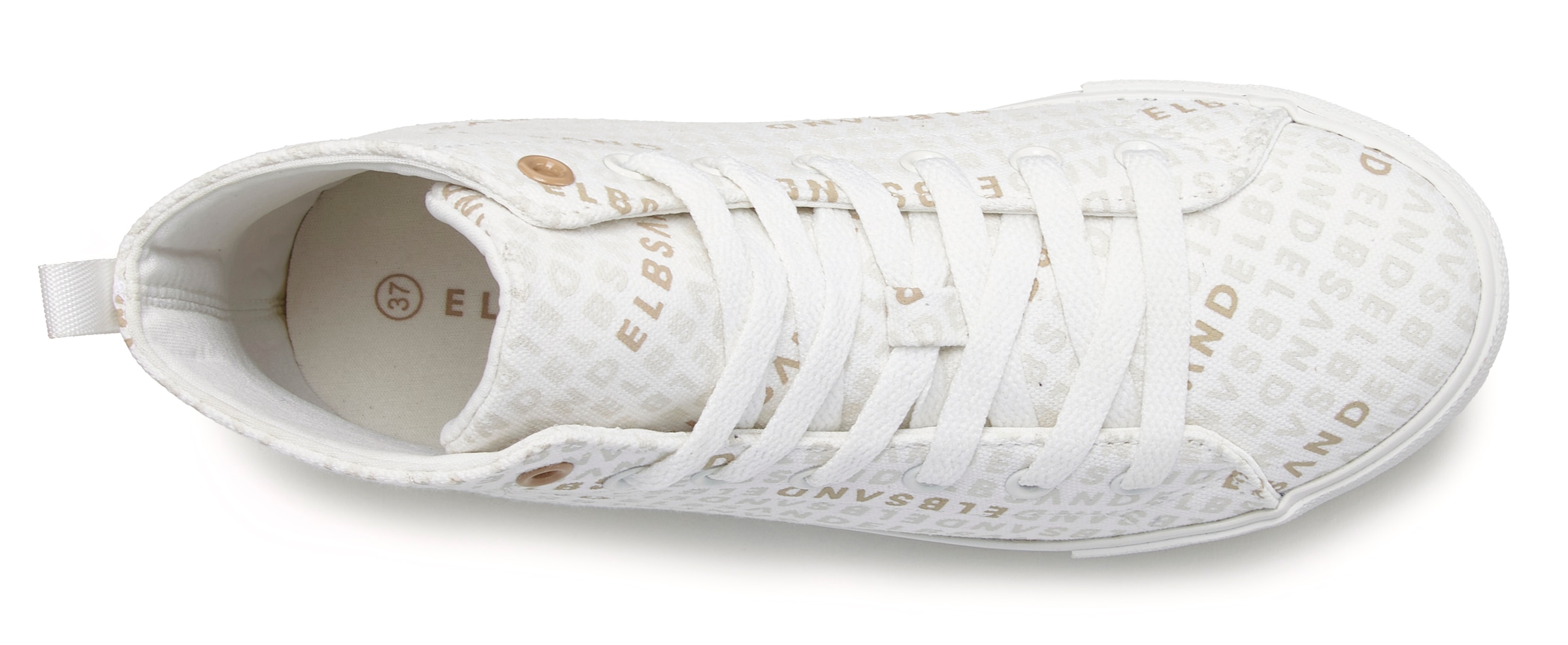 Elbsand Sneaker »Textilschuhe, Schnürschuh«, Schnürhalbschuh, Freizeitschuh, Sommerstiefelette, Stoffschuhe VEGAN