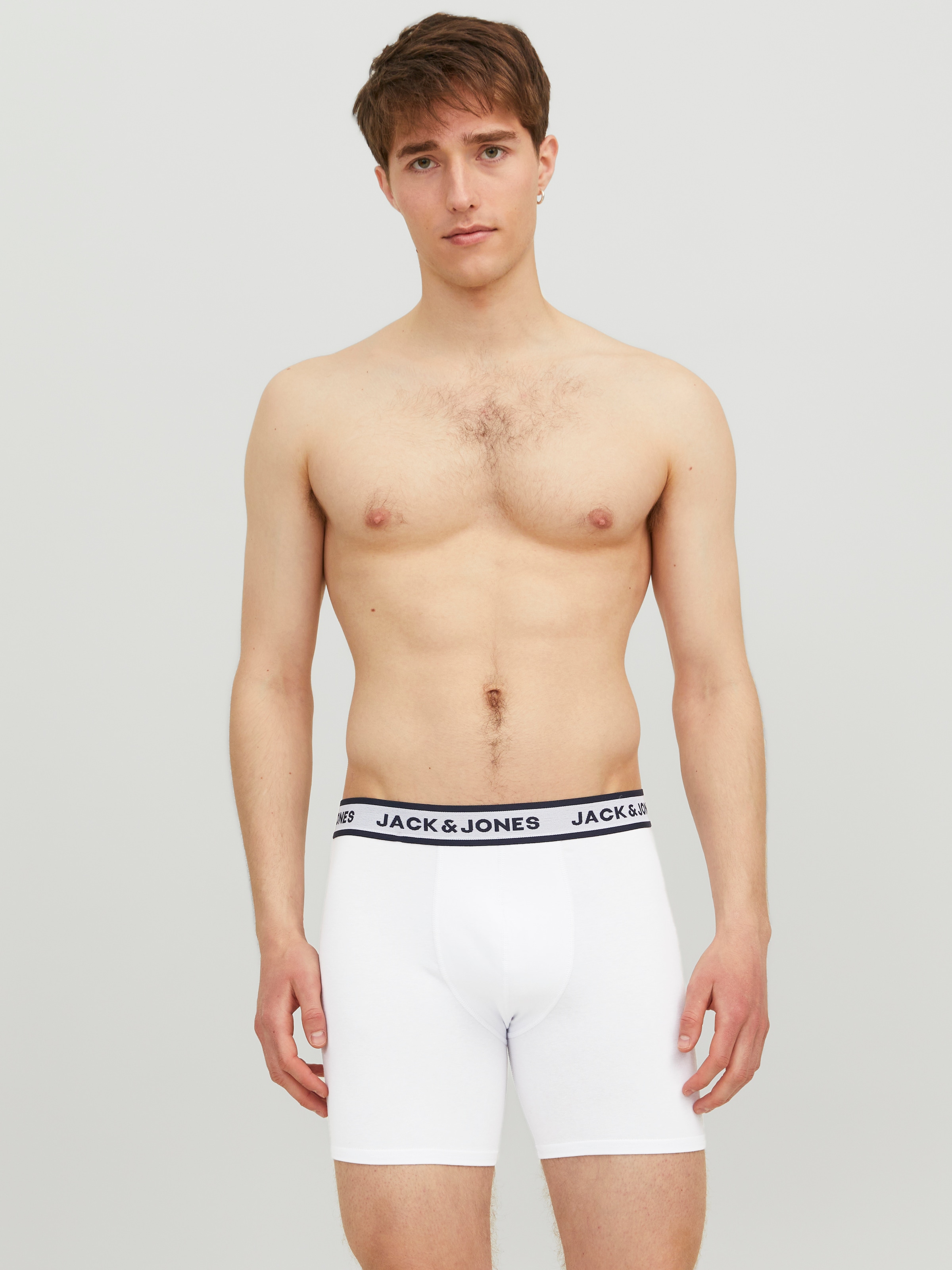 Jack & Jones PlusSize Boxershorts »JACSOLID BOXER BRIEFS 3 PACK PLS NOOS« Packung, 3 Stk.