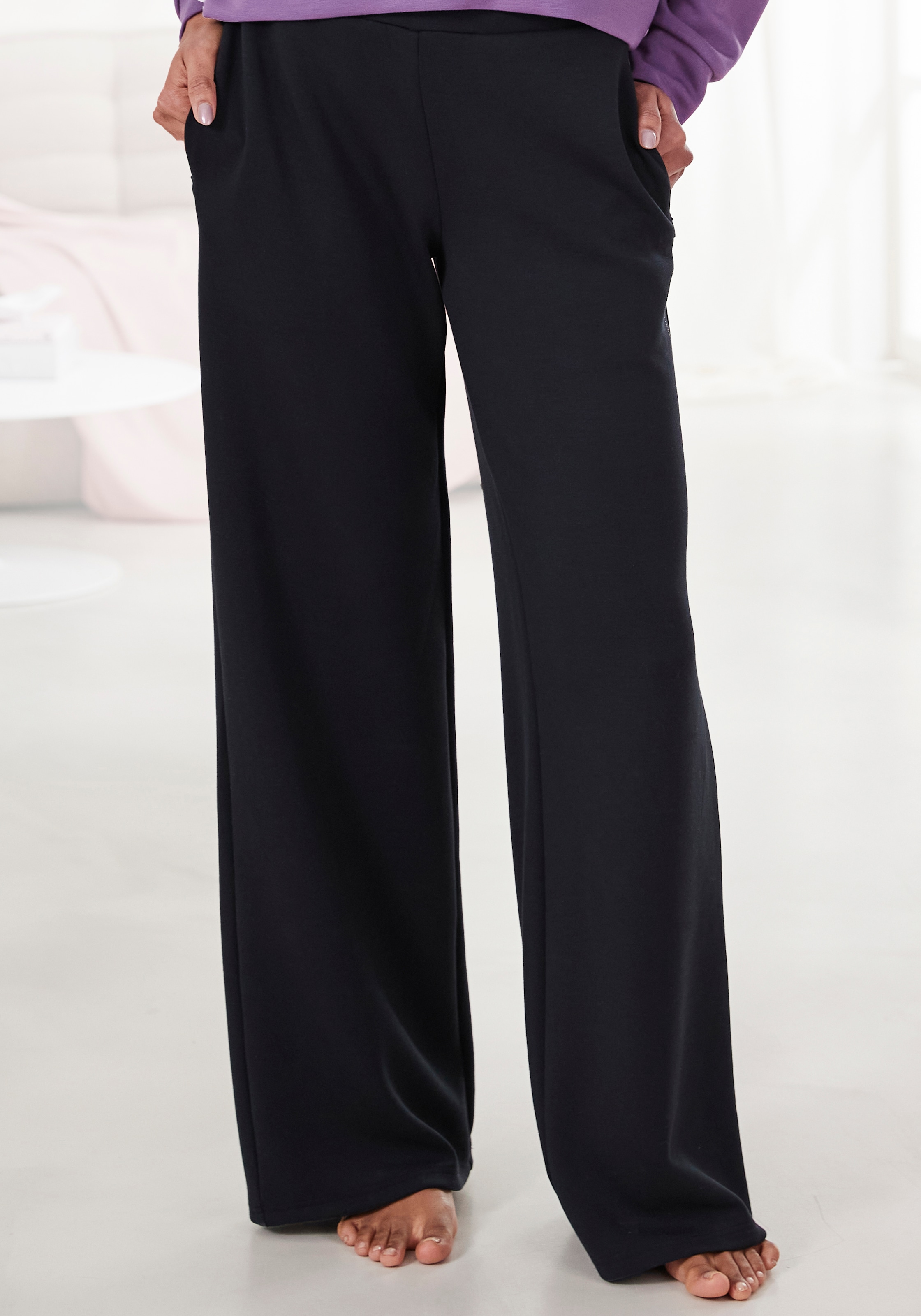 Image of French Connection Loungehose mit weitem Bein, Loungewear