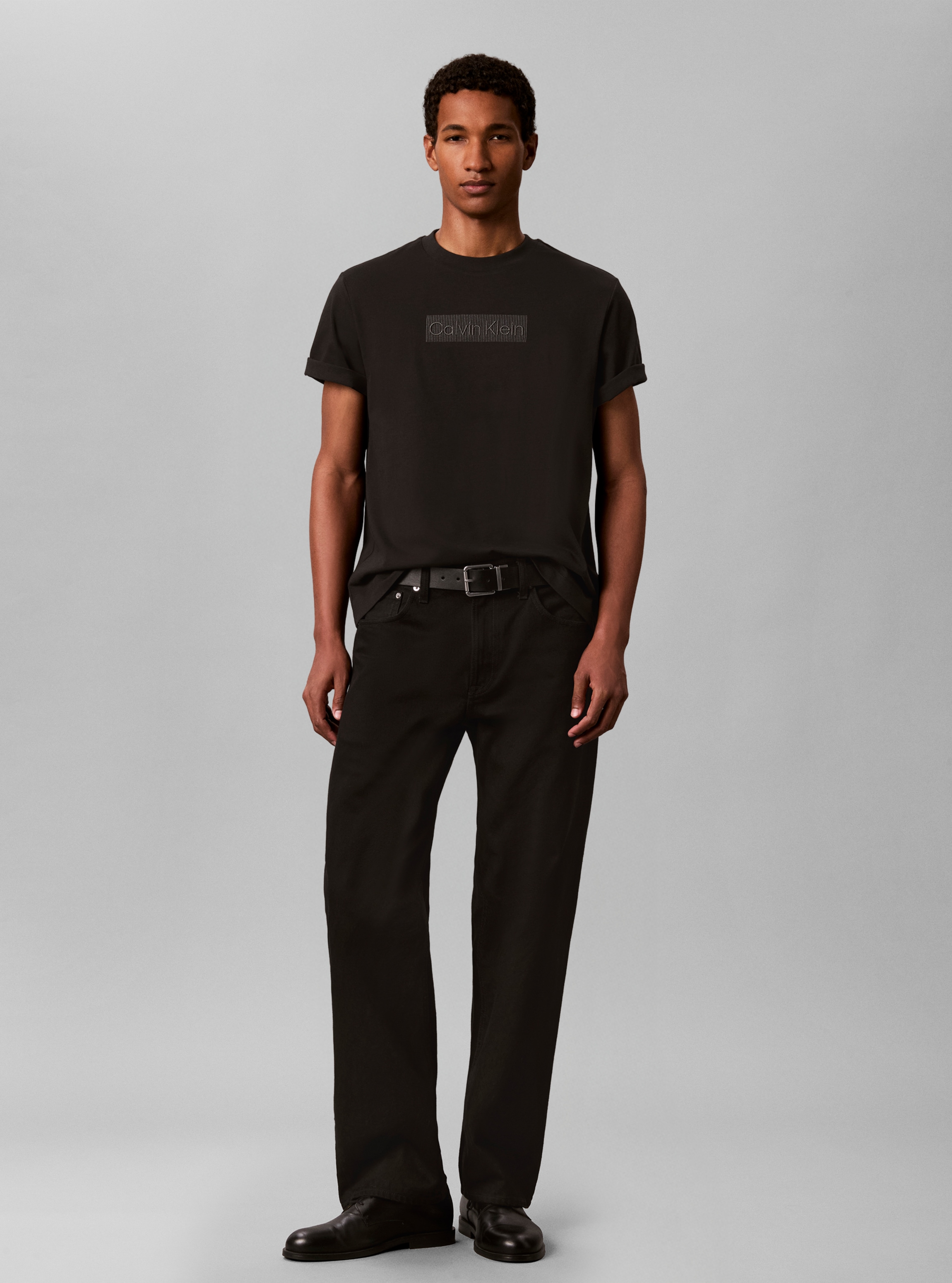 Calvin Klein Jeans T-Shirt »CALVIN GRAPHIC« Regular fit mit Rundhalsausschnitt