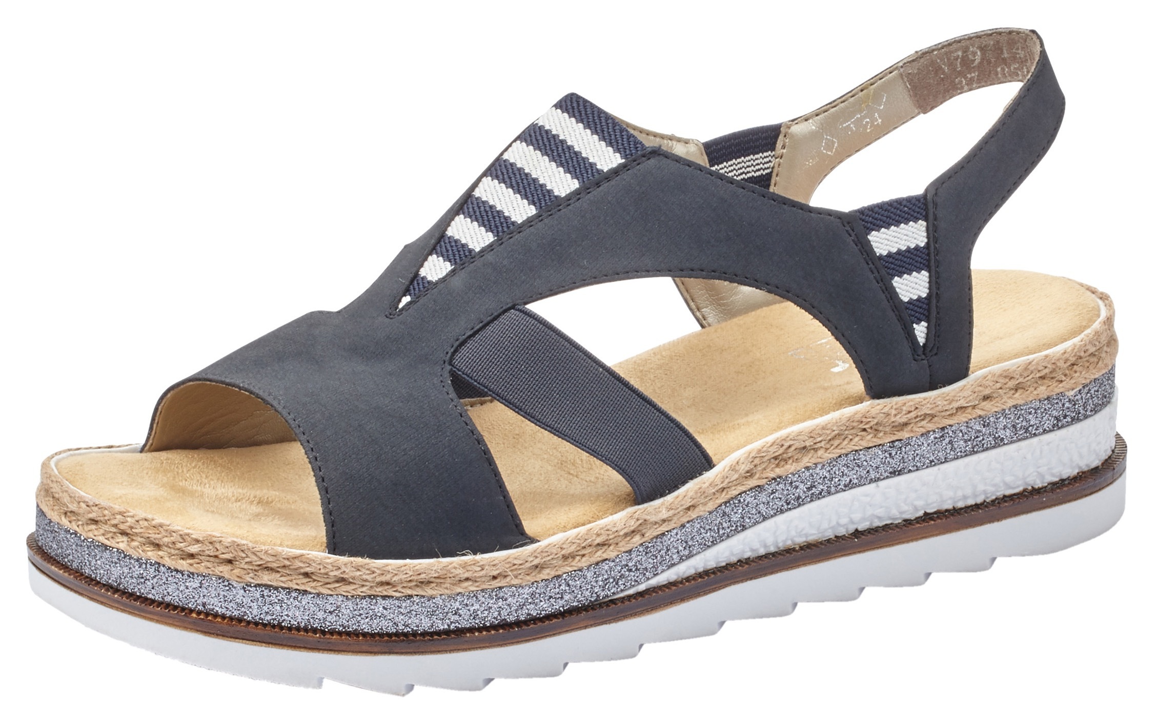 Image of Rieker Riemchensandale, mit Elastikeinsätze bei Ackermann Versand Schweiz