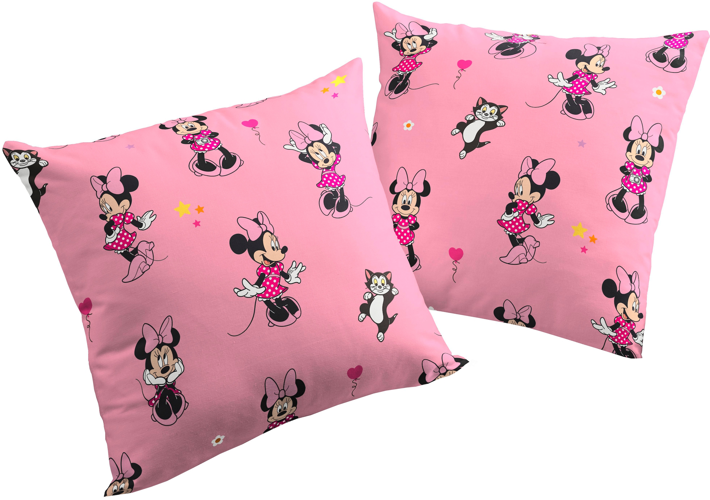 Wirth Dekokissen Disney, 2 Mouse«, ohne Füllung, Stück Kissenhülle kaufen »Minnie günstig Walt