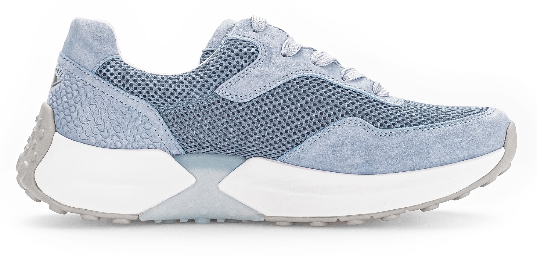Gabor Rollingsoft Keilsneaker, Freizeitschuh, Halbschuh, Schnürschuh mit OPTIFIT-Fussbett