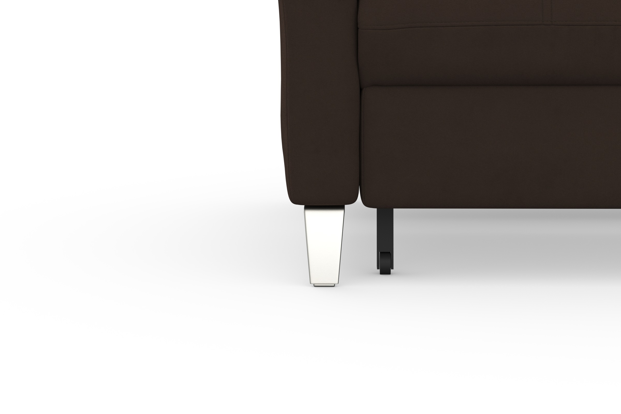 sit&more Ecksofa »Marano L-Form«, inklusive Kopfteilverstellung, wahlweise mit Bettfunktion, Bettkasten