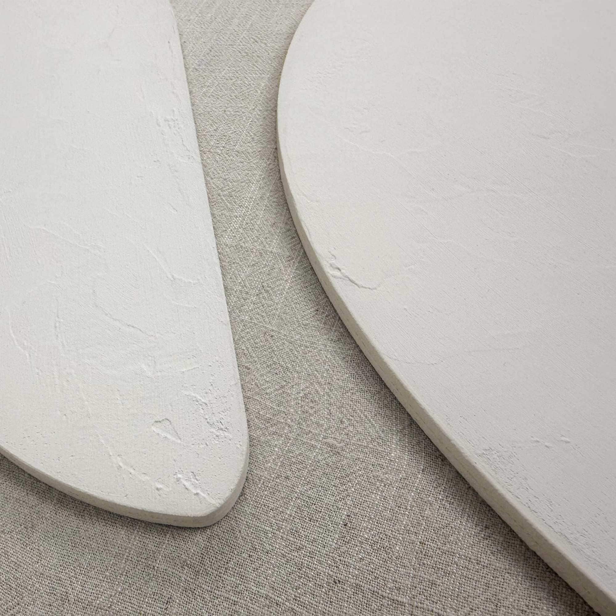 Reinders! Fresque murale »Organic Pebbles« Wohnzimmer - Beige - MDF - Abstrakt - 50x70 cm