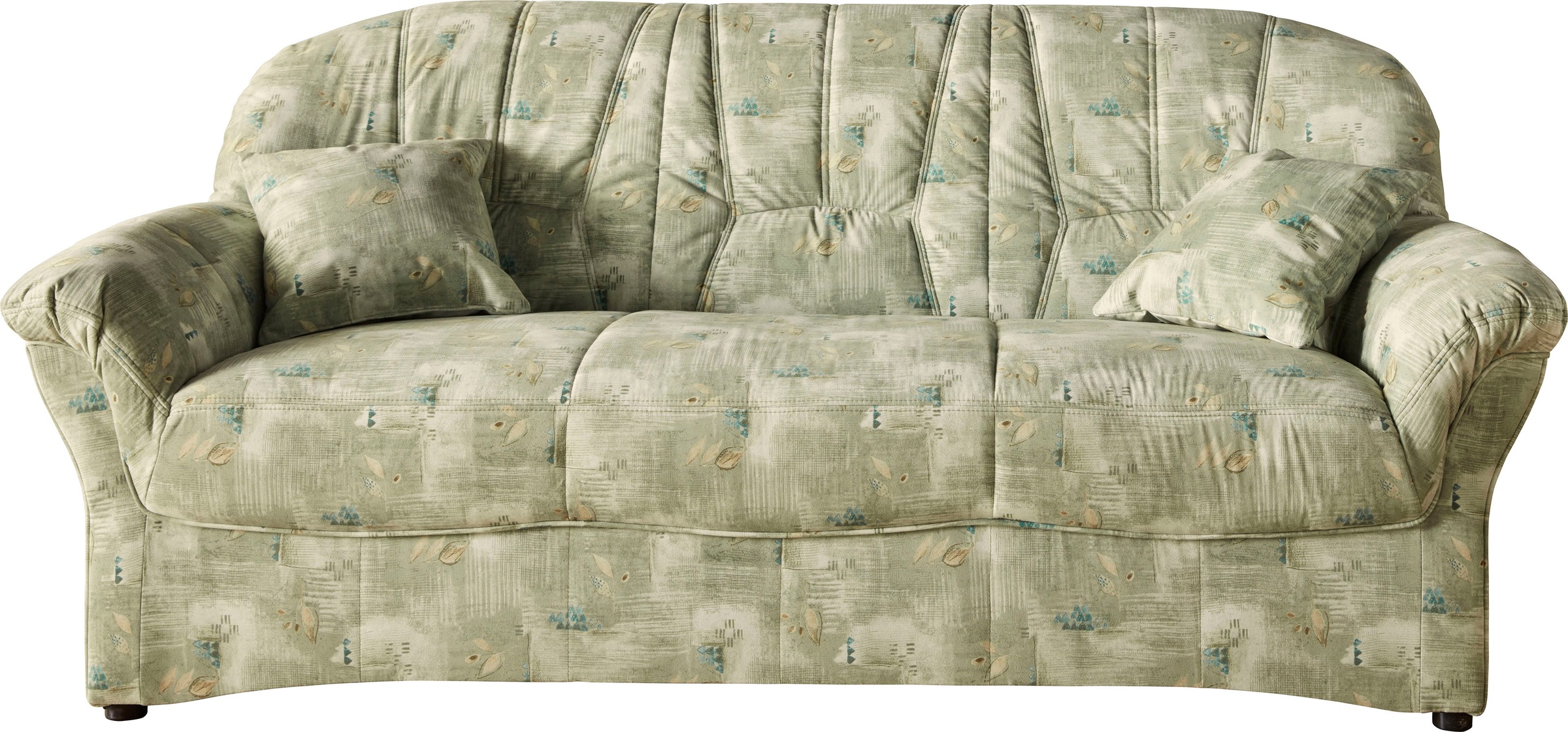Image of DOMO collection 3-Sitzer "Bahia, bequem und komfortabel, zeitloses & elegantes Sofa" Microfaser MELROSE, mocca