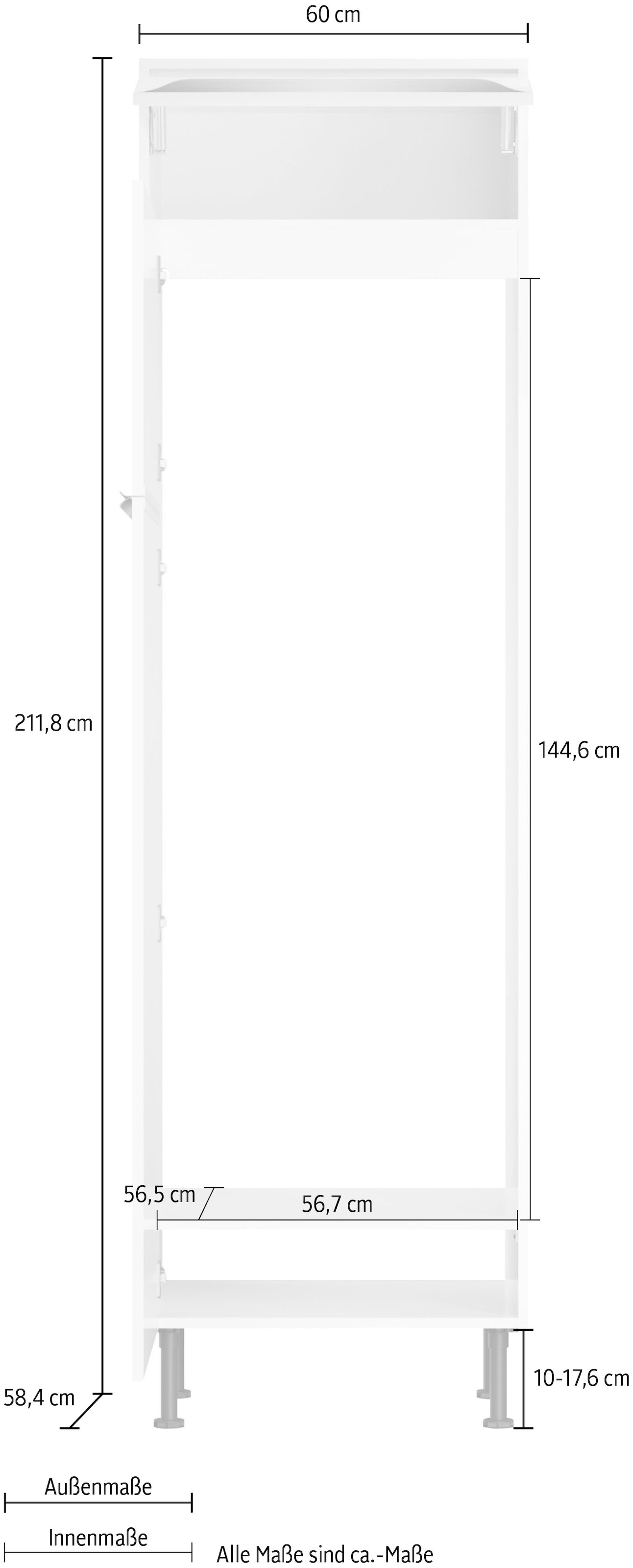 OPTIFIT Armoire réfrigérée encastrable »Aken«