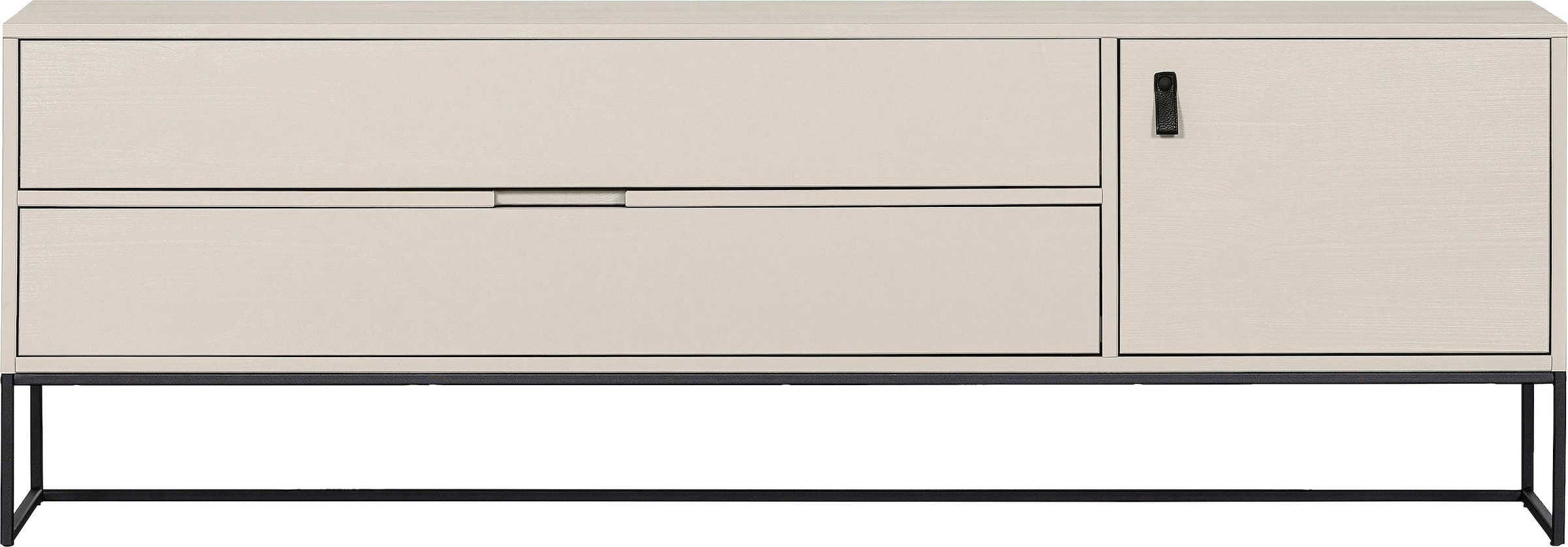 Image of WOOOD Lowboard "Silas TV-Board" Kommode, 2 Schubladen und 1 Tür, viel Stauraum, Breite 120 oder 180 cm