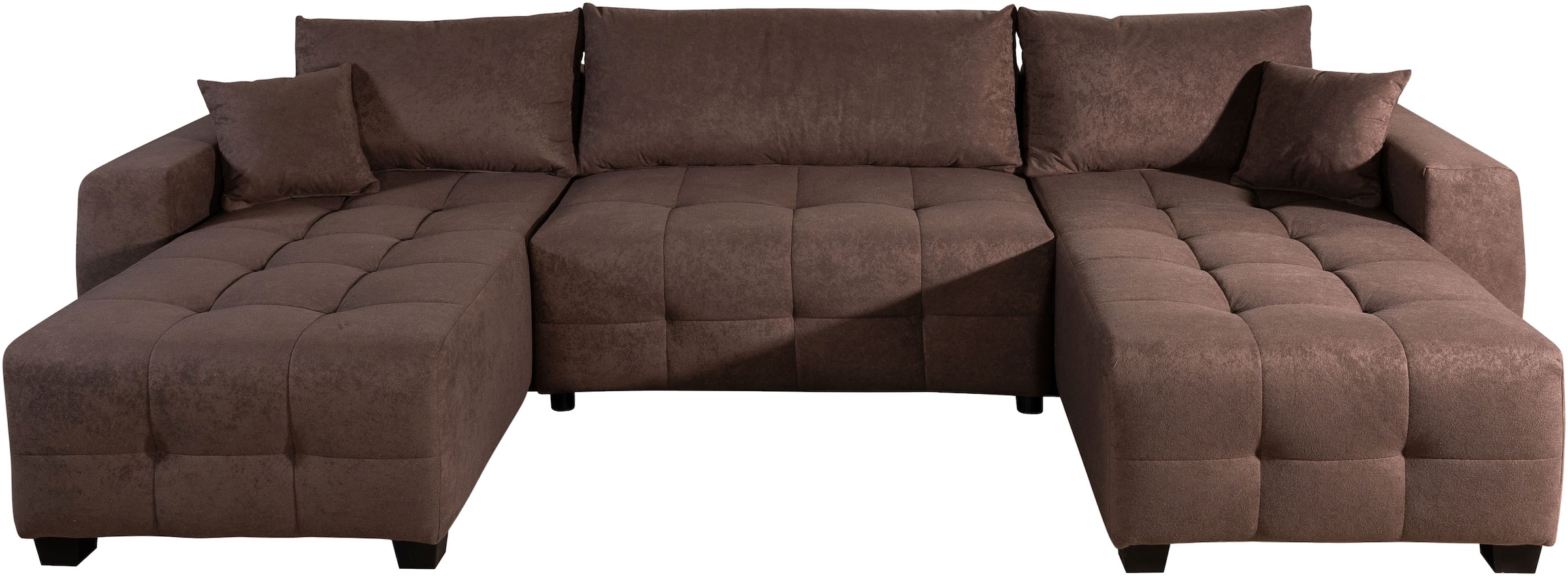 COLLECTION AB Paysage de salon »Bella U-Form, Breite 314 cm« Wonlandschaft, Schlaffunktion,Bonnelfederkern,Rückenkissen