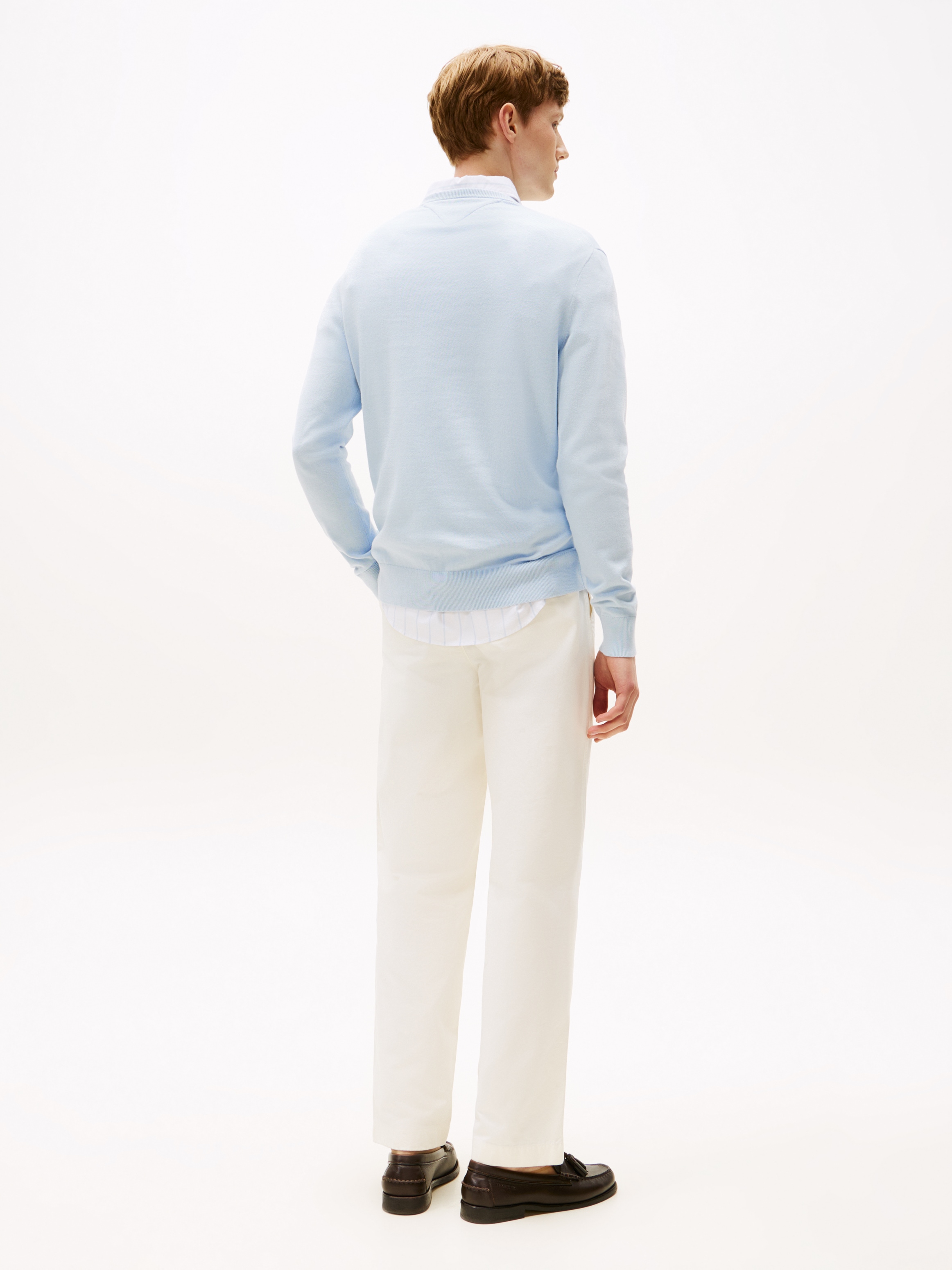 Tommy Hilfiger Rundhalspullover »ESSENTIAL COTTON CREW NECK«
