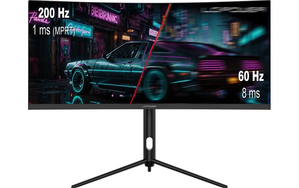 LC-Power Moniteur de jeu incurvé »LC-M30UWFC« 74,93 cm/29,5 ″  2560 x 1080 px 200 Hz