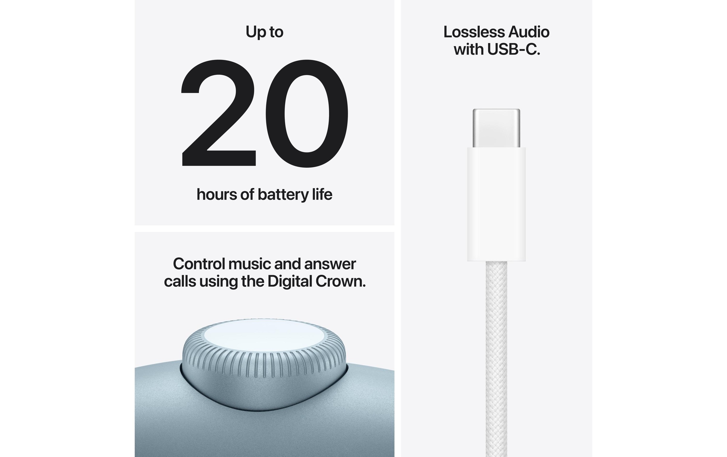 Apple On-Ear-Kopfhörer »AirPods Max 2« Bluetooth Rauschunterdrückung | Sprachsteuerung | kompatibel mit Siri