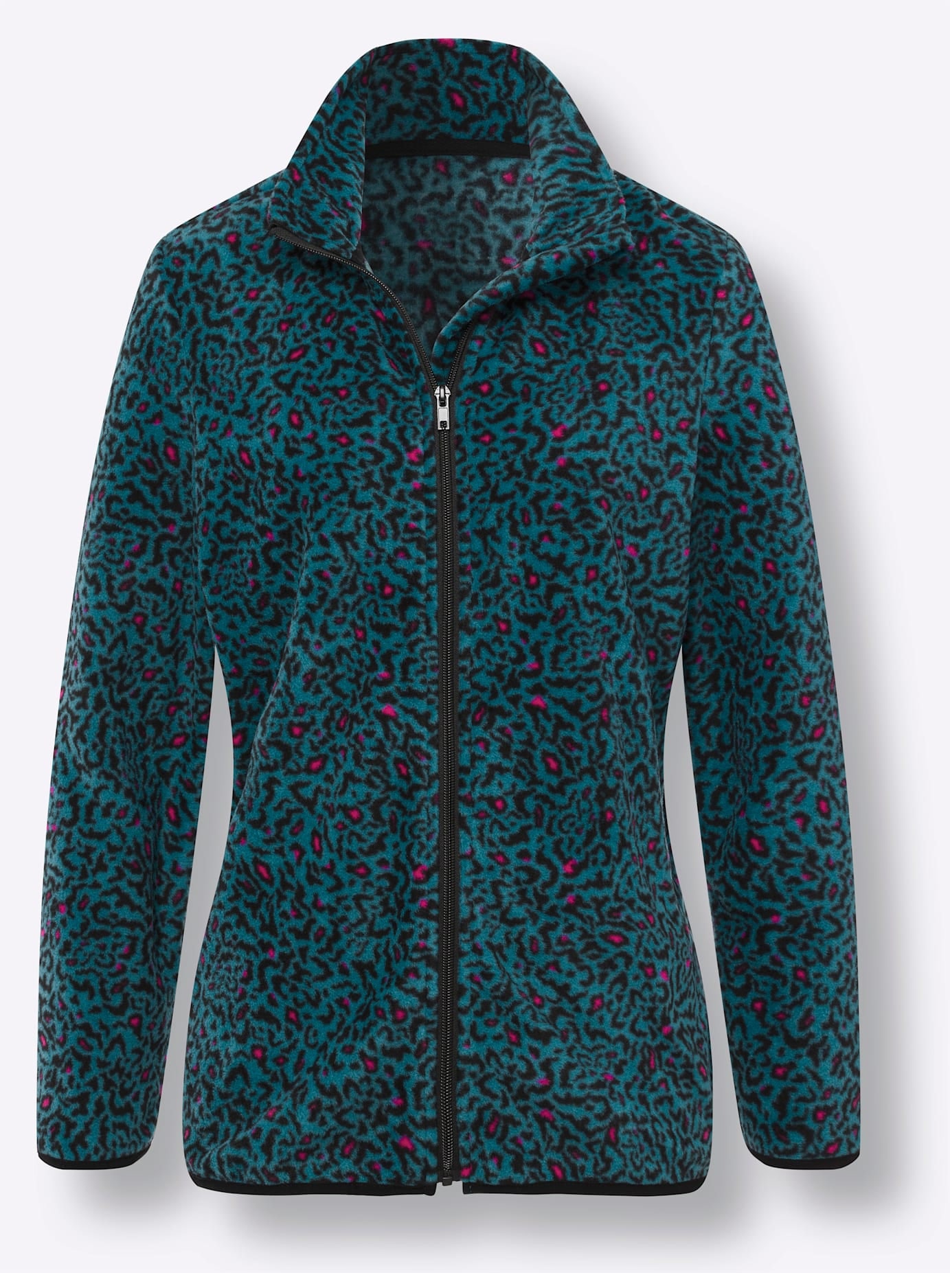Fleecejacke, ohne Kapuze