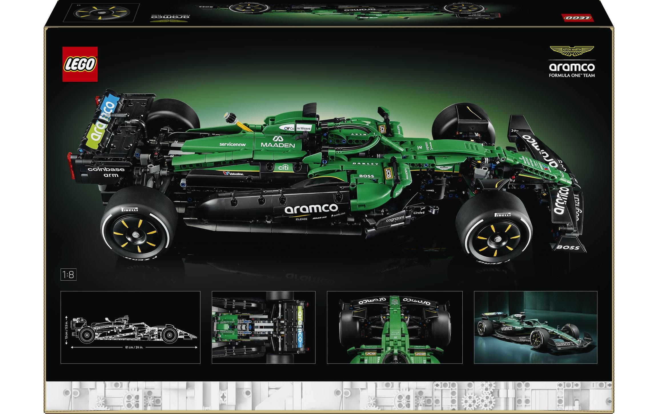 LEGO® Pions de construction »Aston Martin Aramco AMR25 F1 Auto (42240), LEGO Technic« fabriqué en Europe