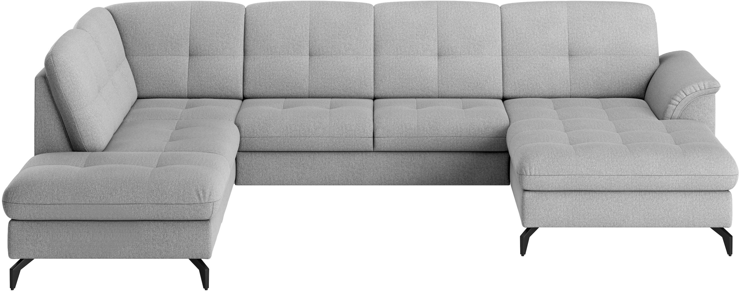 sit&more Wohnlandschaft »Zora U-Form«, wahlweise mit Bettfunktion und Bettkasten
