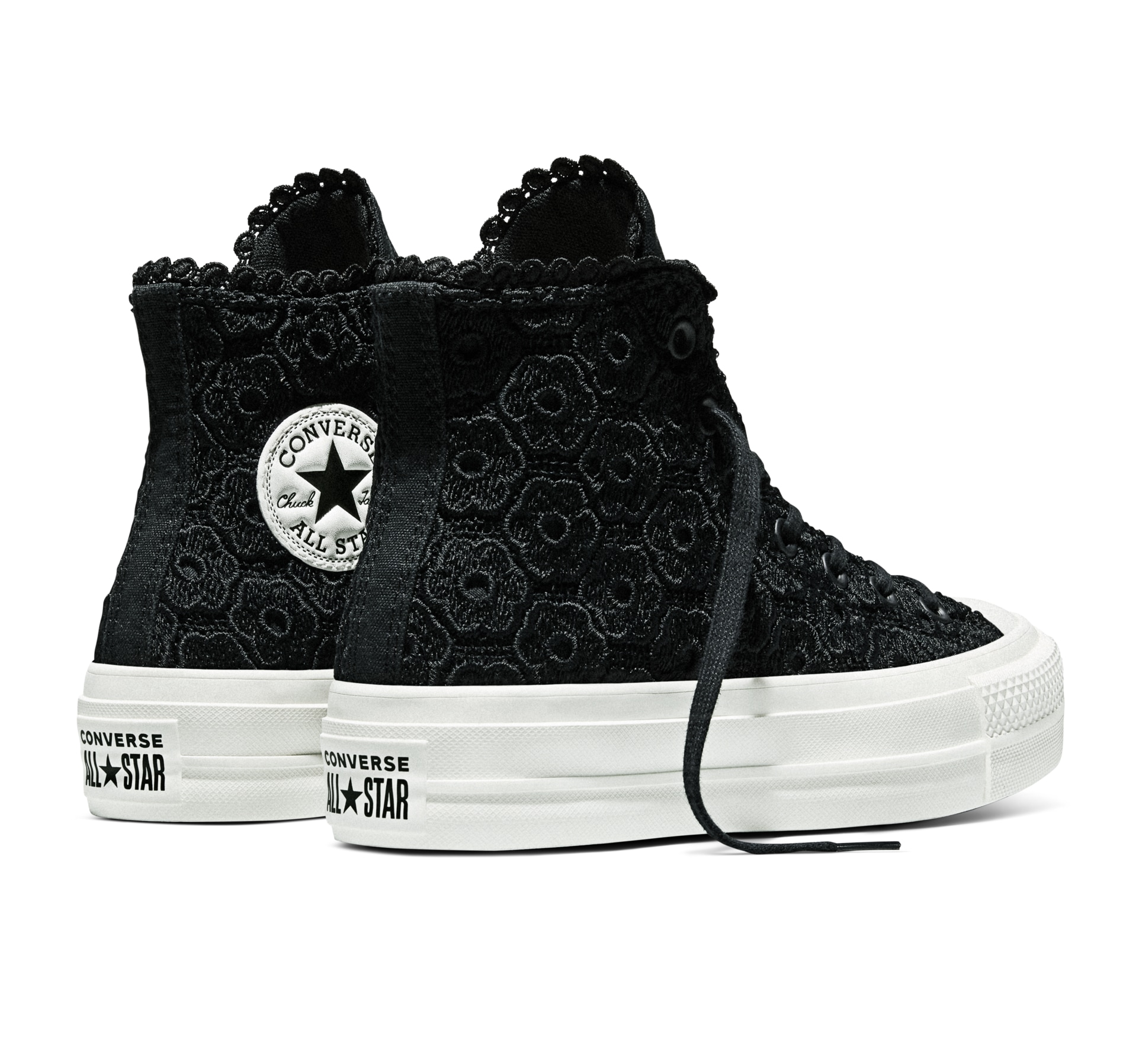 Converse Sneakers »CHUCK TAYLOR ALL STAR LIFT PLATFORM CROCHET«  pour activités de loisirs variées, semelle en caoutchouc