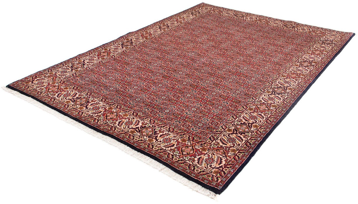 Image of morgenland Orientteppich »Perser - Bidjar - 245 x 170 cm - hellrot«, rechteckig, 15 mm Höhe, Wohnzimmer, Handgeknüpft, Einzelstück mit Zertifikat bei Ackermann Versand Schweiz