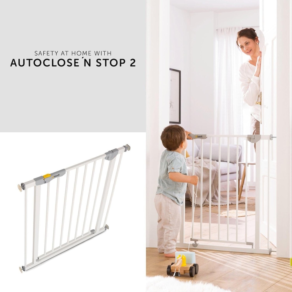 Hauck Türschutzgitter »Autoclose N Stop 2, weiss«