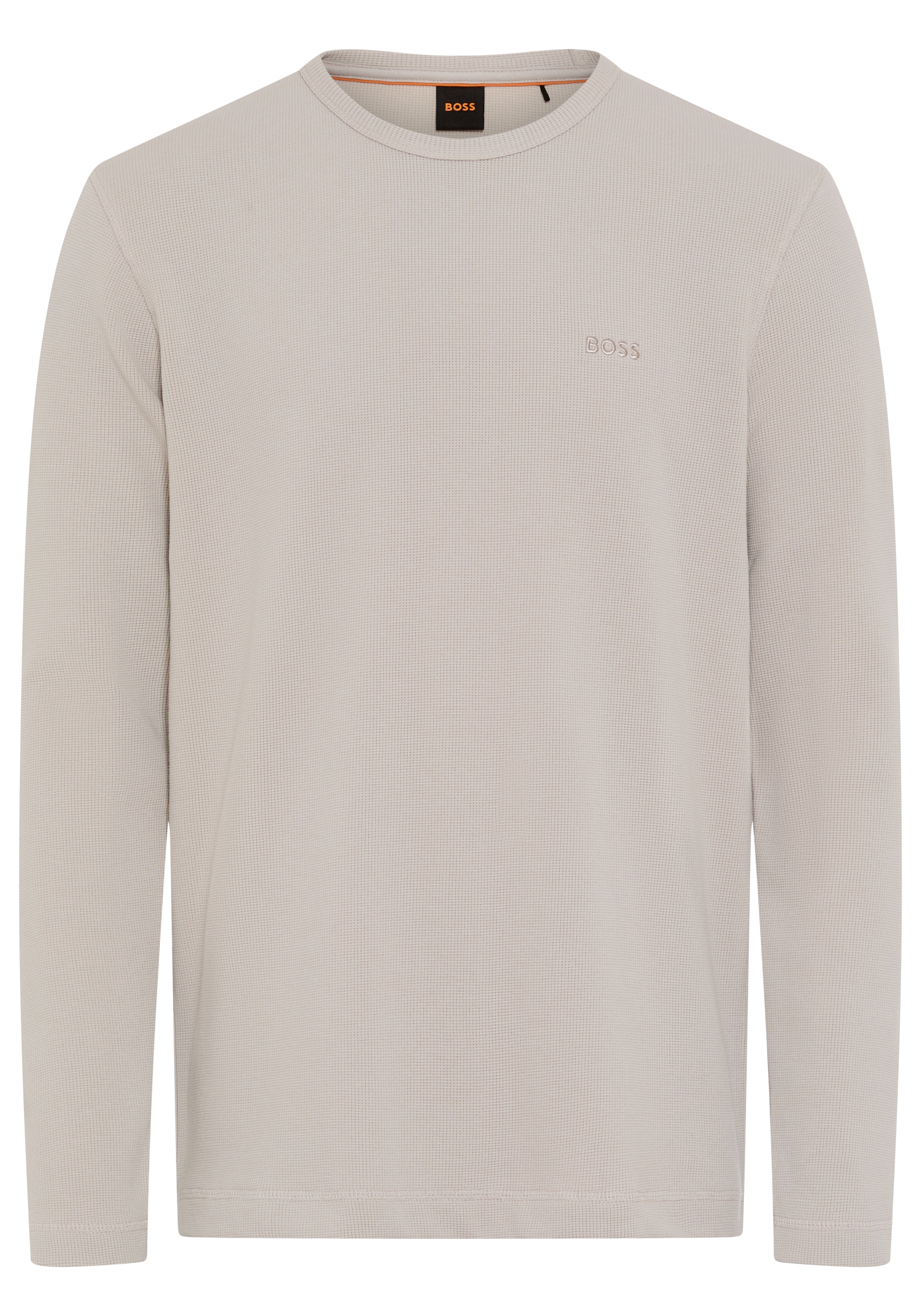 BOSS ORANGE T-shirt à manches longues »Tempesto« mit BOSS-Stickerei