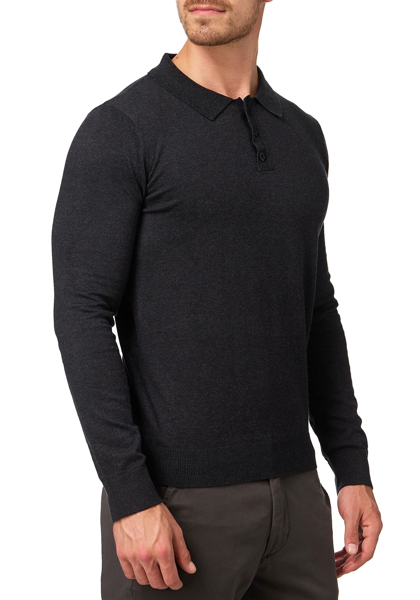 Indicode Pull à col polo »INBarner«