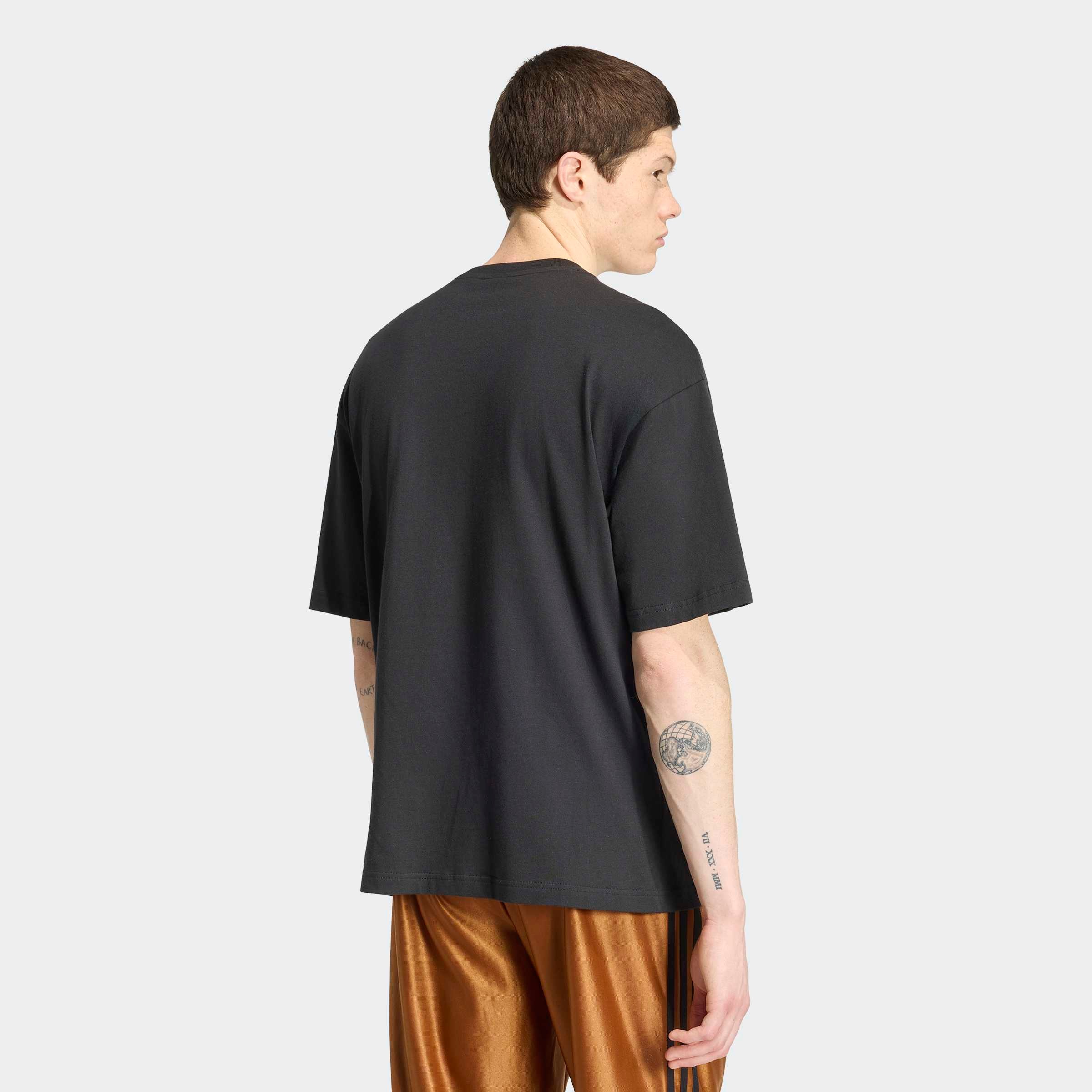 adidas Originals T-shirt »CAMO TEE TONGUE« pour adultes, style sportif, sans fermeture, en coton