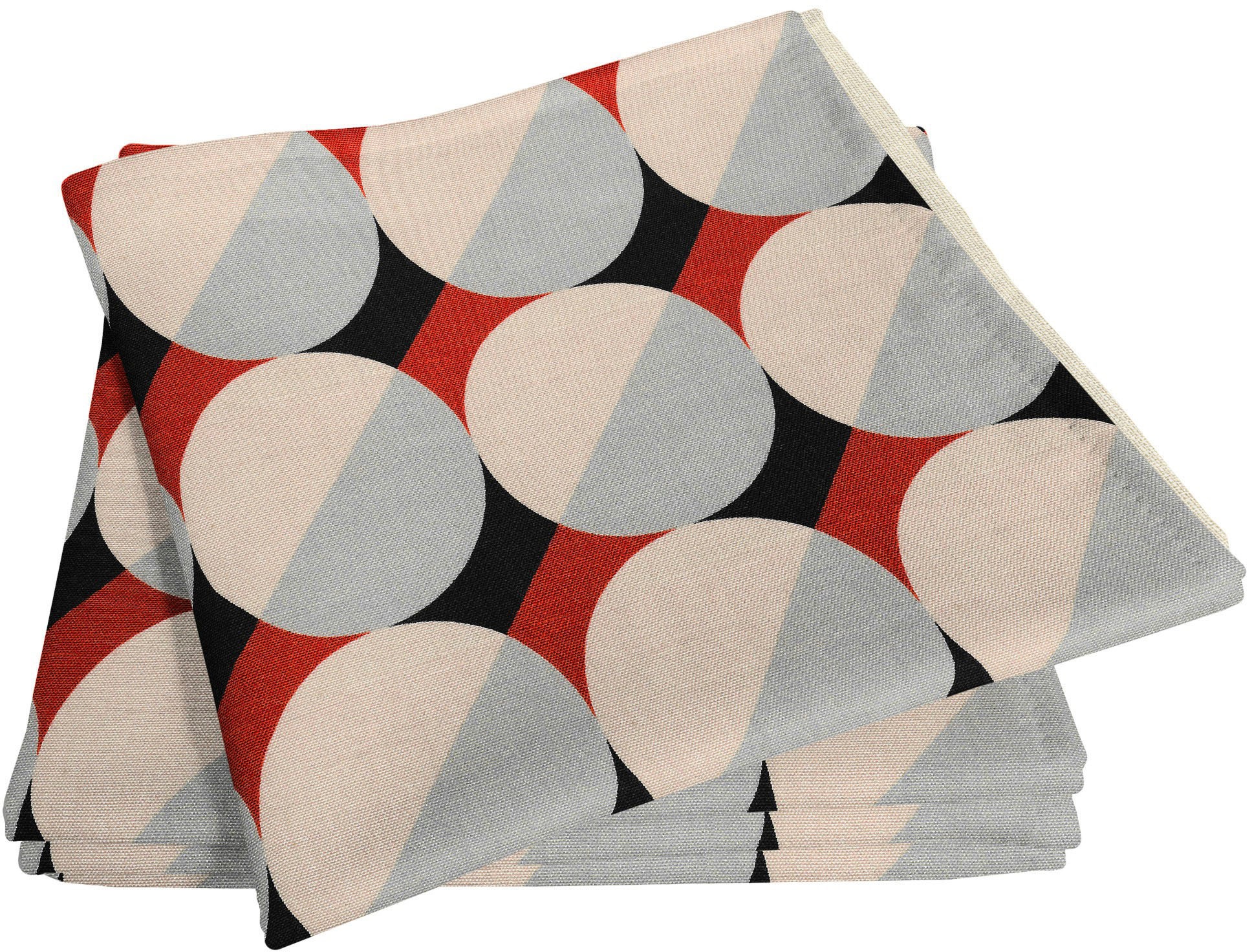 Adam Stoffserviette "Circles" GOTS organic,zertifiziert durch CERES 0242Made in Germany