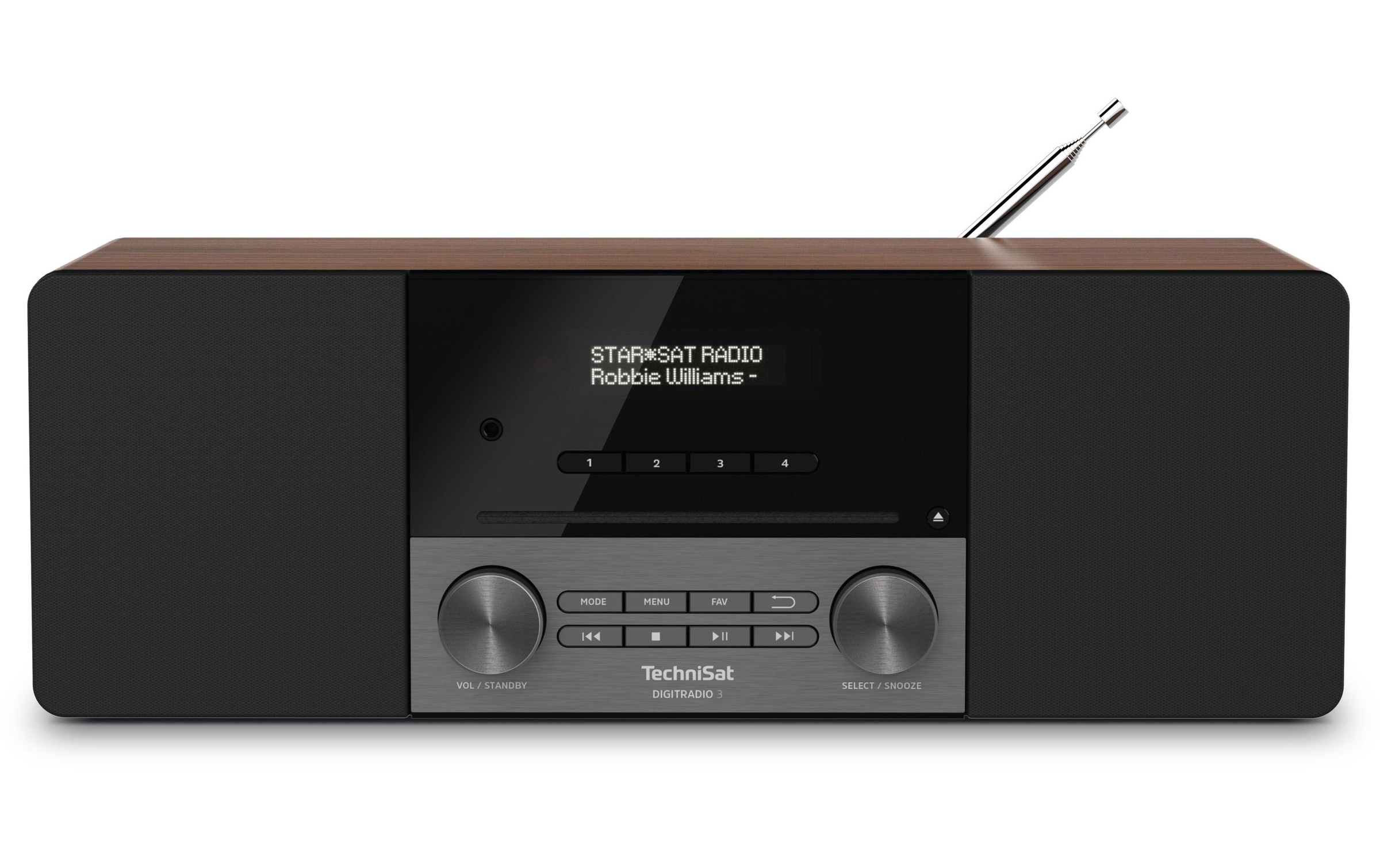 TechniSat Digitalradio (DAB+) »3«, (Digitalradio (DAB+)-FM-Tuner)