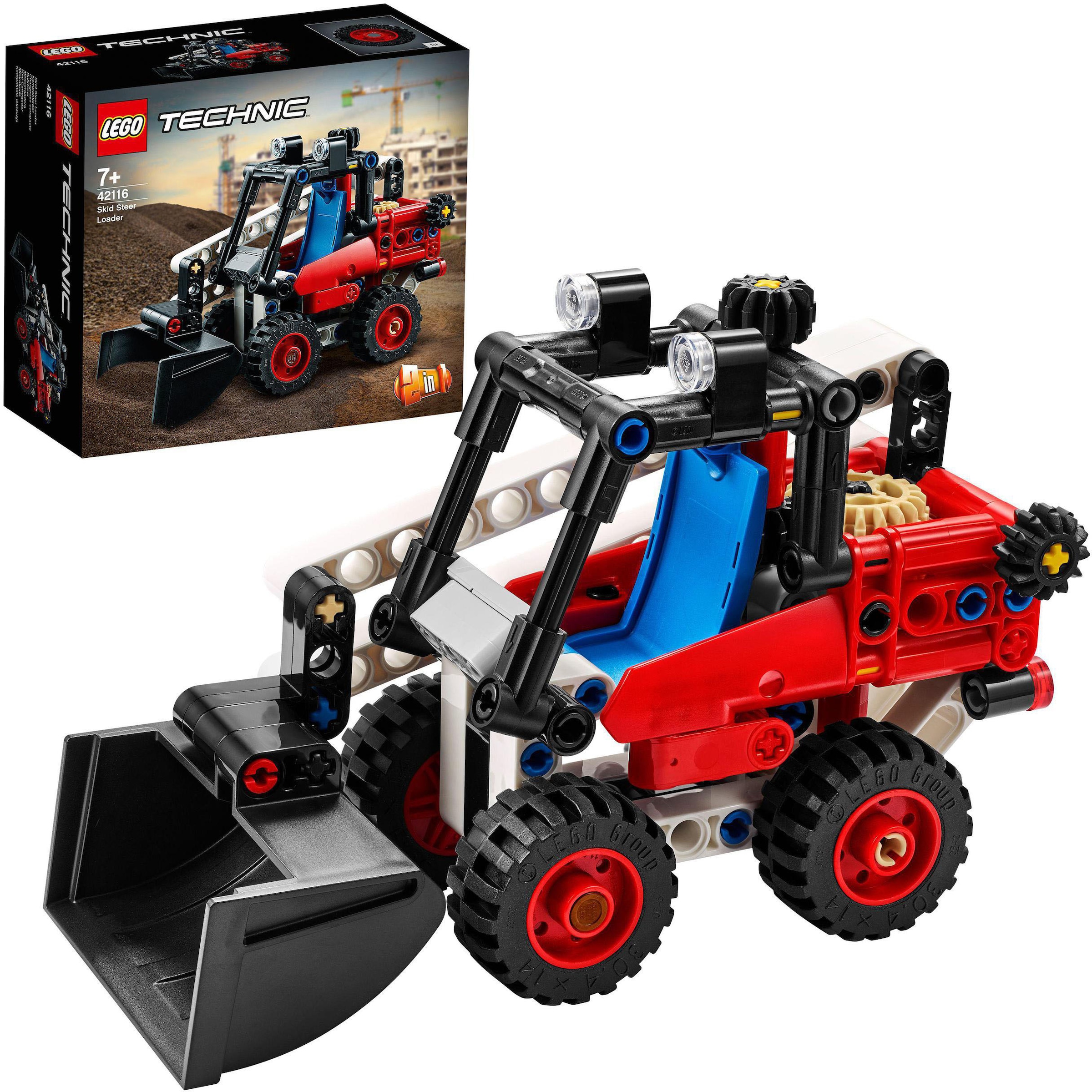 Image of LEGO® Konstruktionsspielsteine »Kompaktlader (42116), LEGO® Technic«, (139 St.), Made in Europe bei Ackermann Versand Schweiz