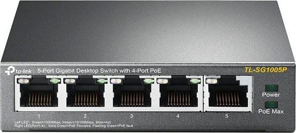 TP-Link Netzwerk-Switch »TL-SG1005P«