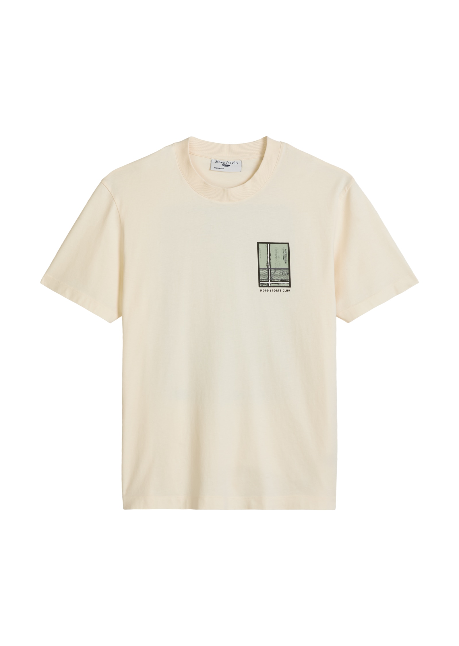 Marc O'Polo DENIM T-shirt relaxed fit mit Rückenprint