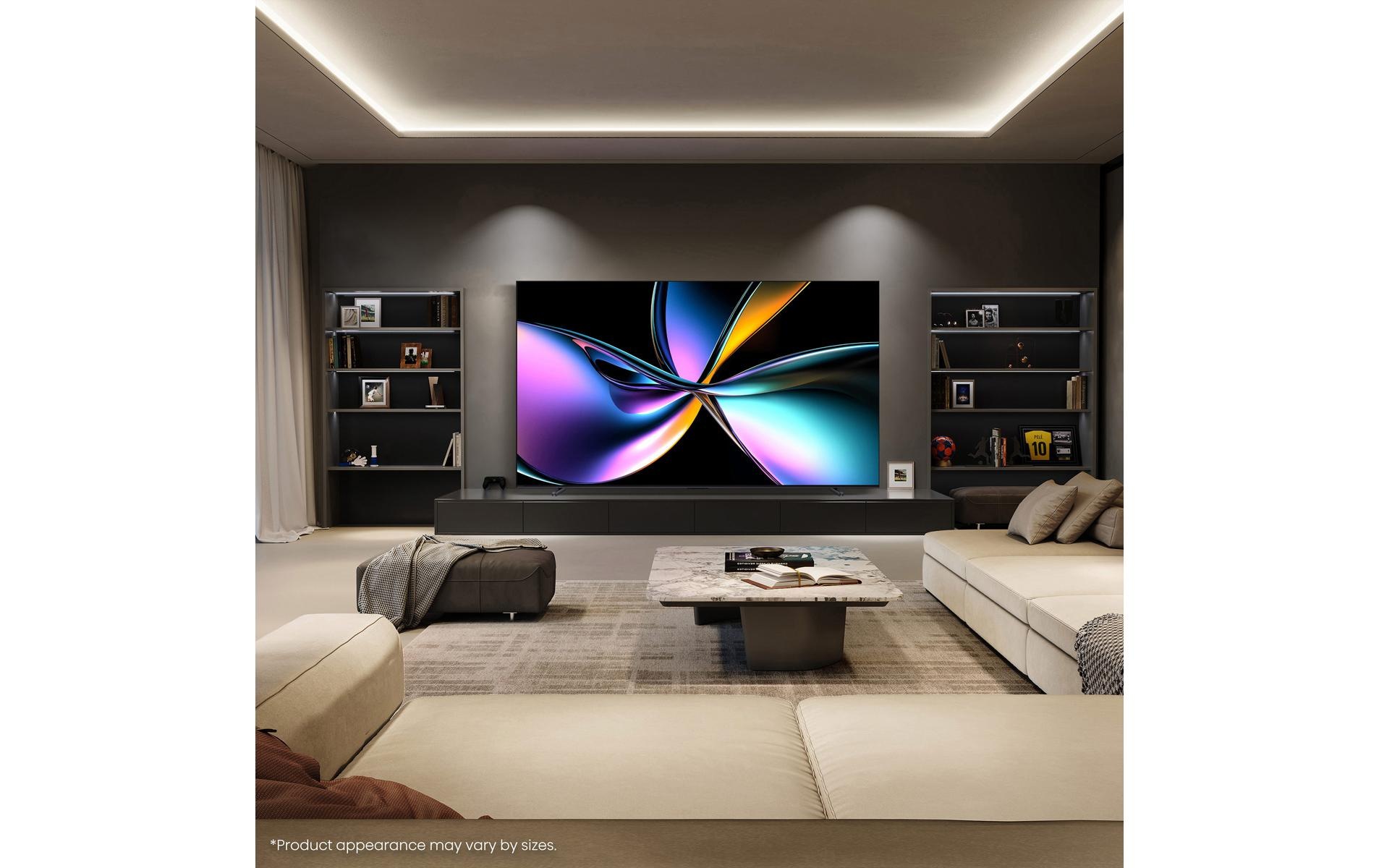 Hisense Mini téléviseur LED QLED »100U7Q PRO« 253 cm/100 ″ 4K UHD MiniLED Smart TV