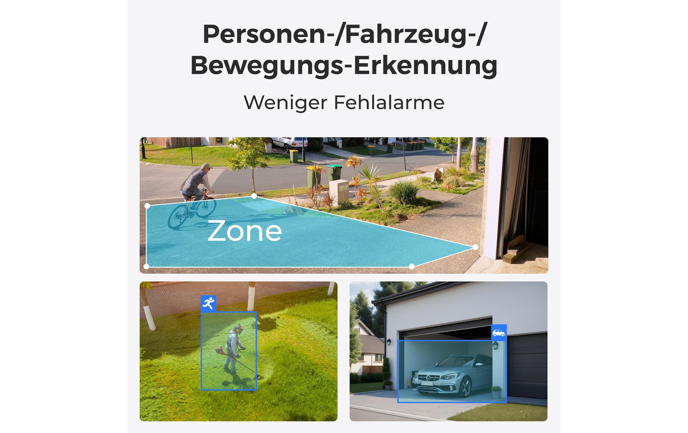 Reolink Überwachungskamera »B430 Weiss«, Aussenbereich