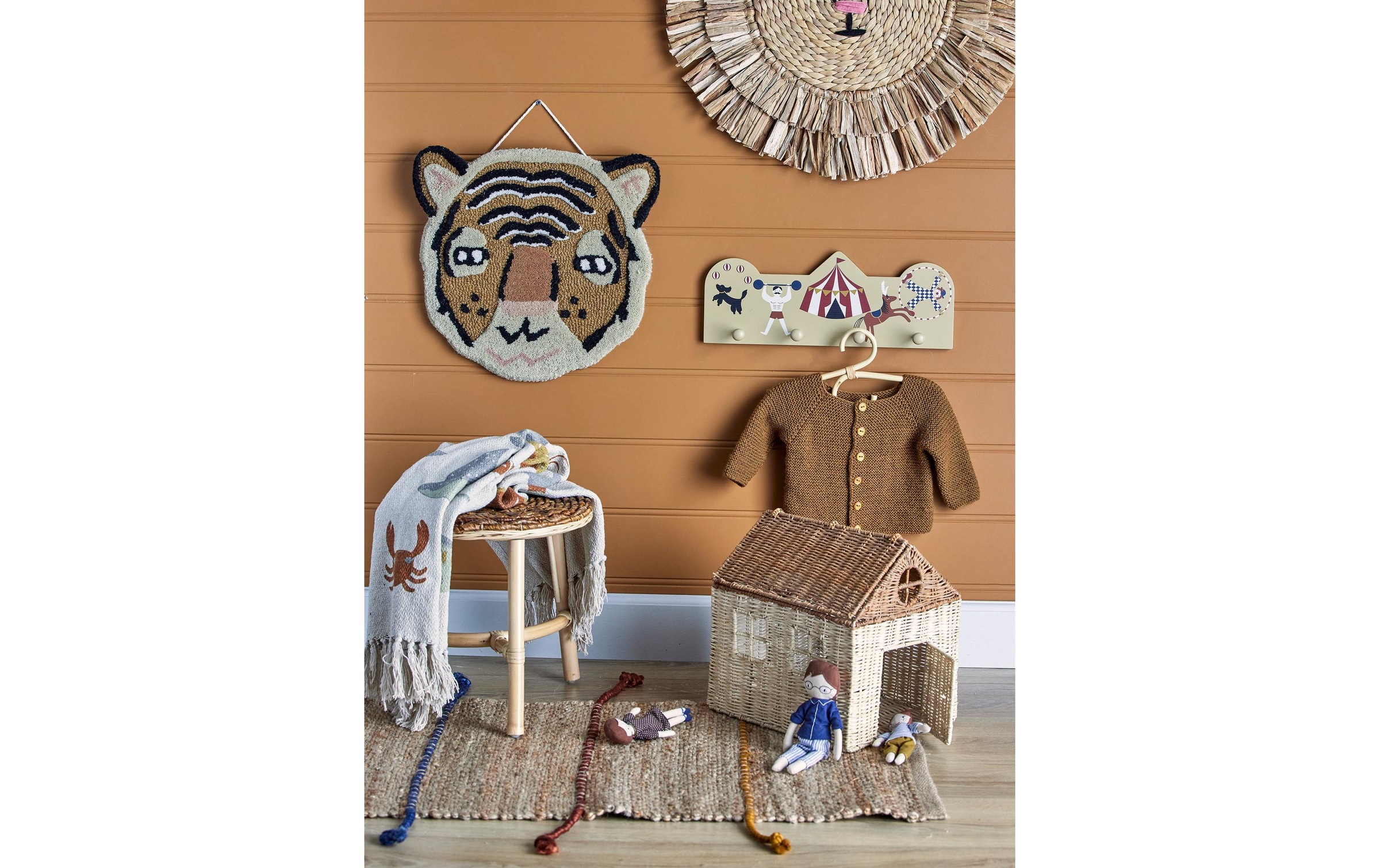 Bloomingville Garderobenleiste »Miou 42 x 16 x 6 cm«